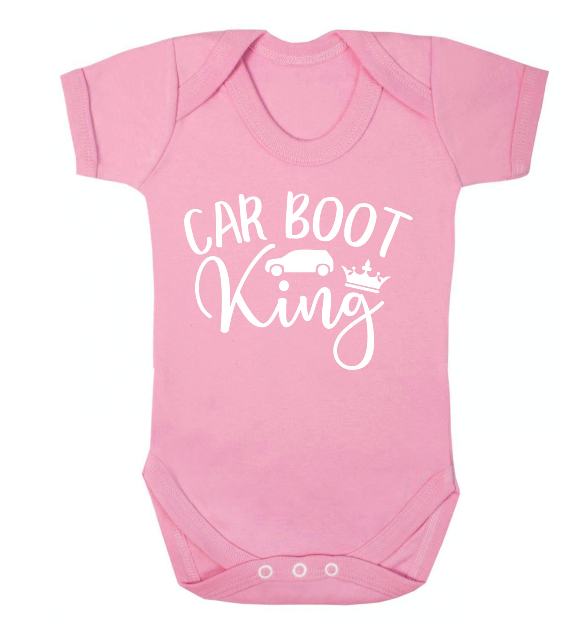 Carboot King Baby Vest pale pink 18-24 months