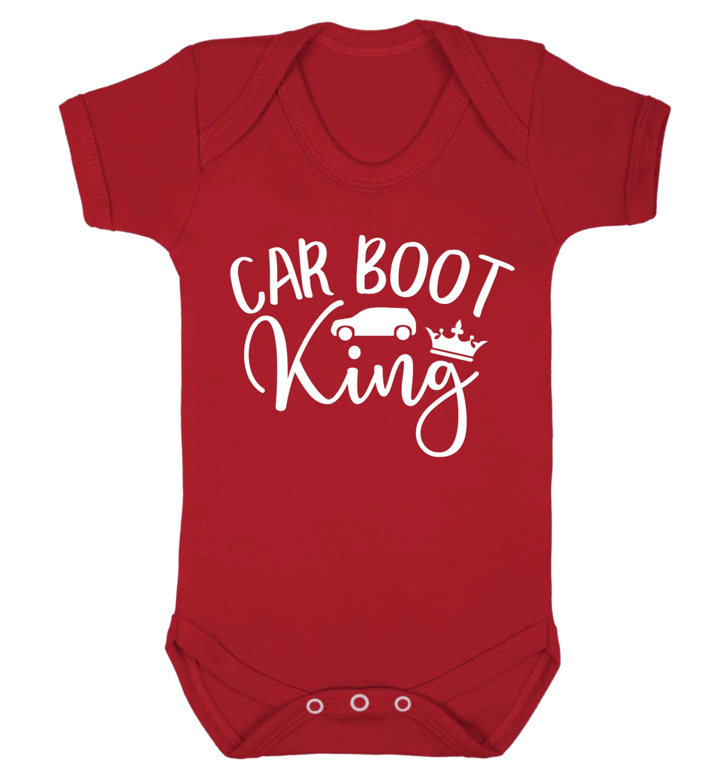 Carboot King Baby Vest red 18-24 months