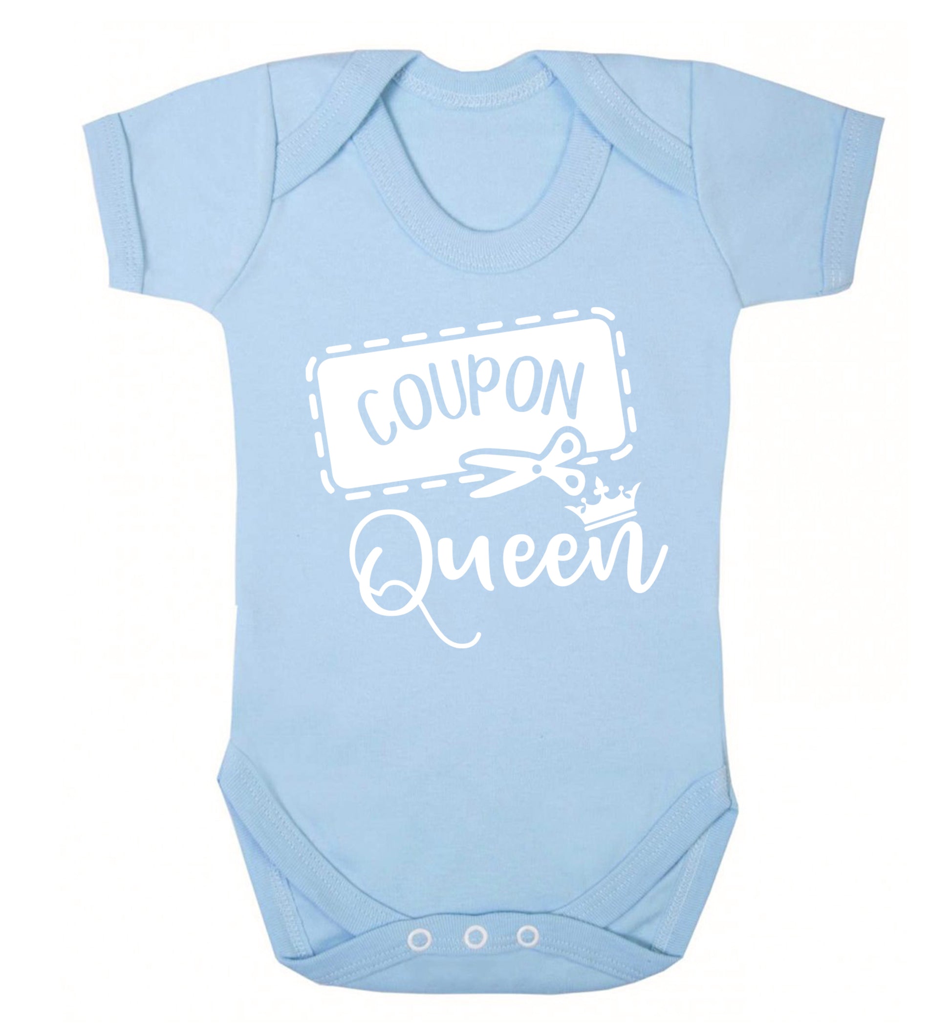 Coupon Queen Baby Vest pale blue 18-24 months