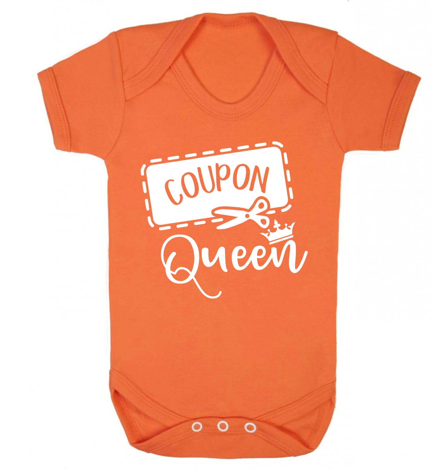 Coupon Queen Baby Vest orange 18-24 months