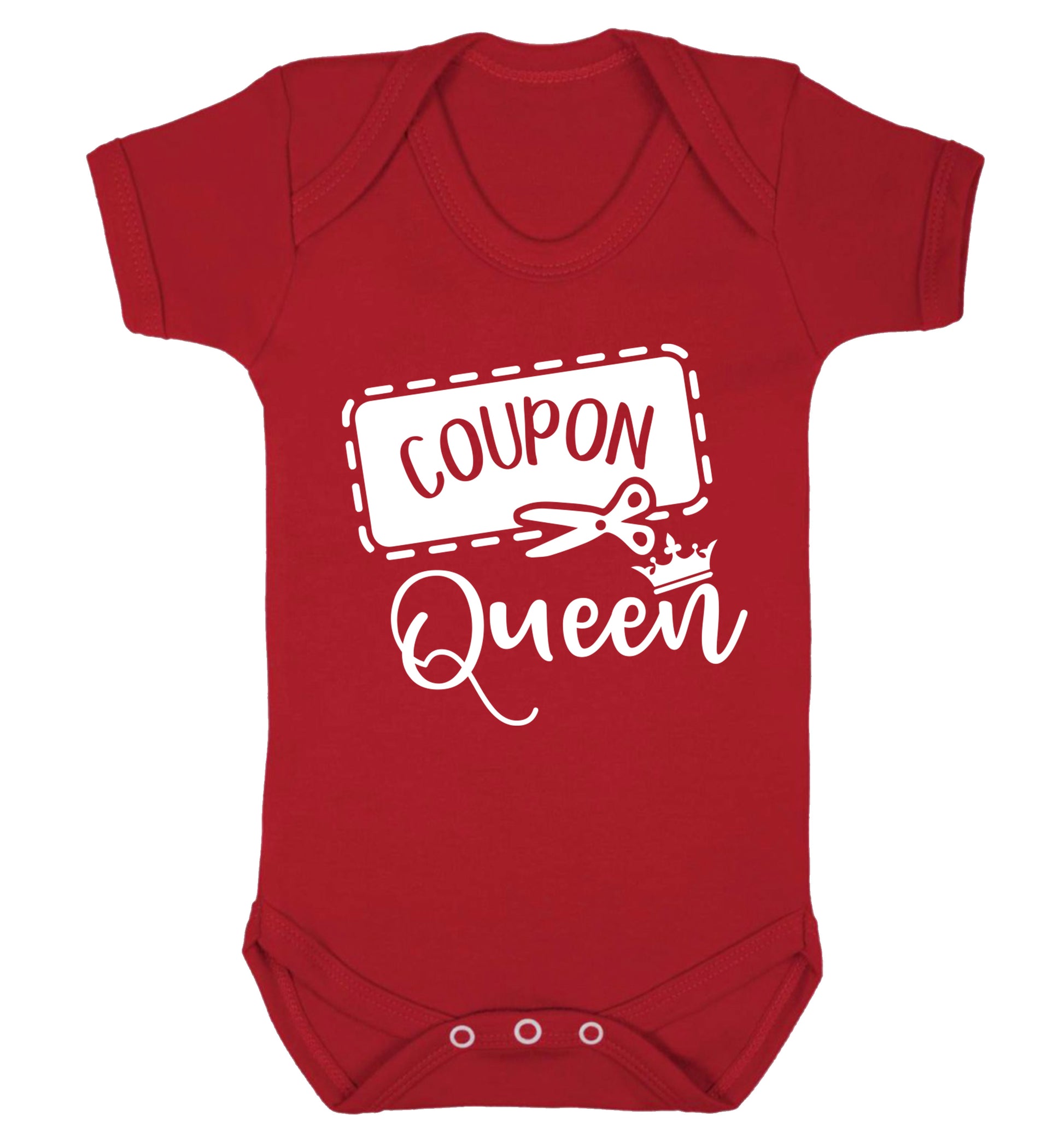 Coupon Queen Baby Vest red 18-24 months