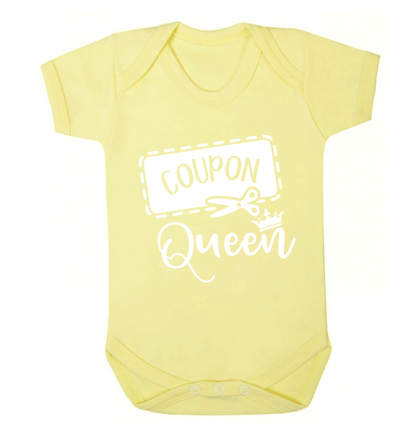 Coupon Queen Baby Vest pale yellow 18-24 months