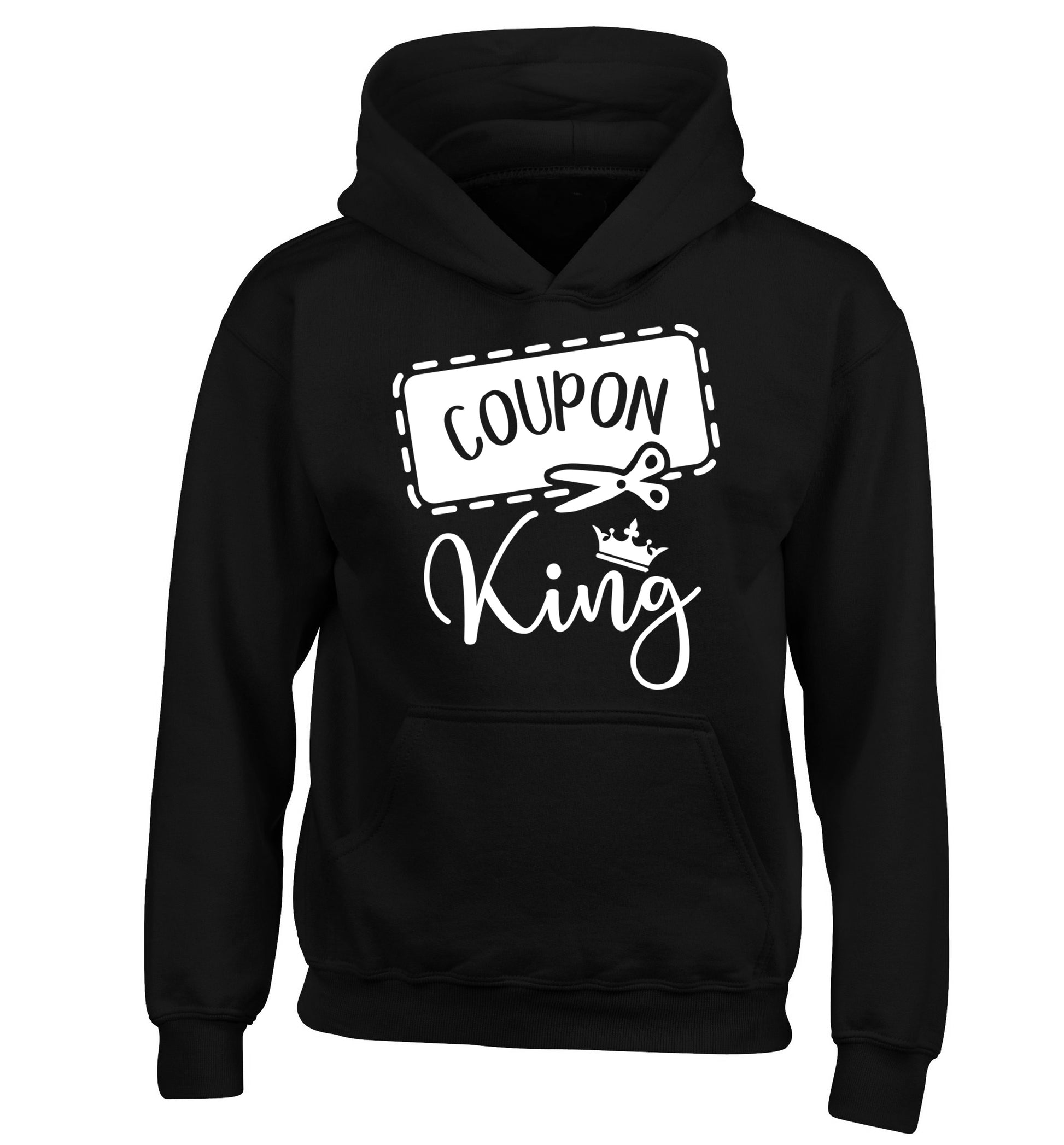 Coupon King children's black hoodie 12-13 Years