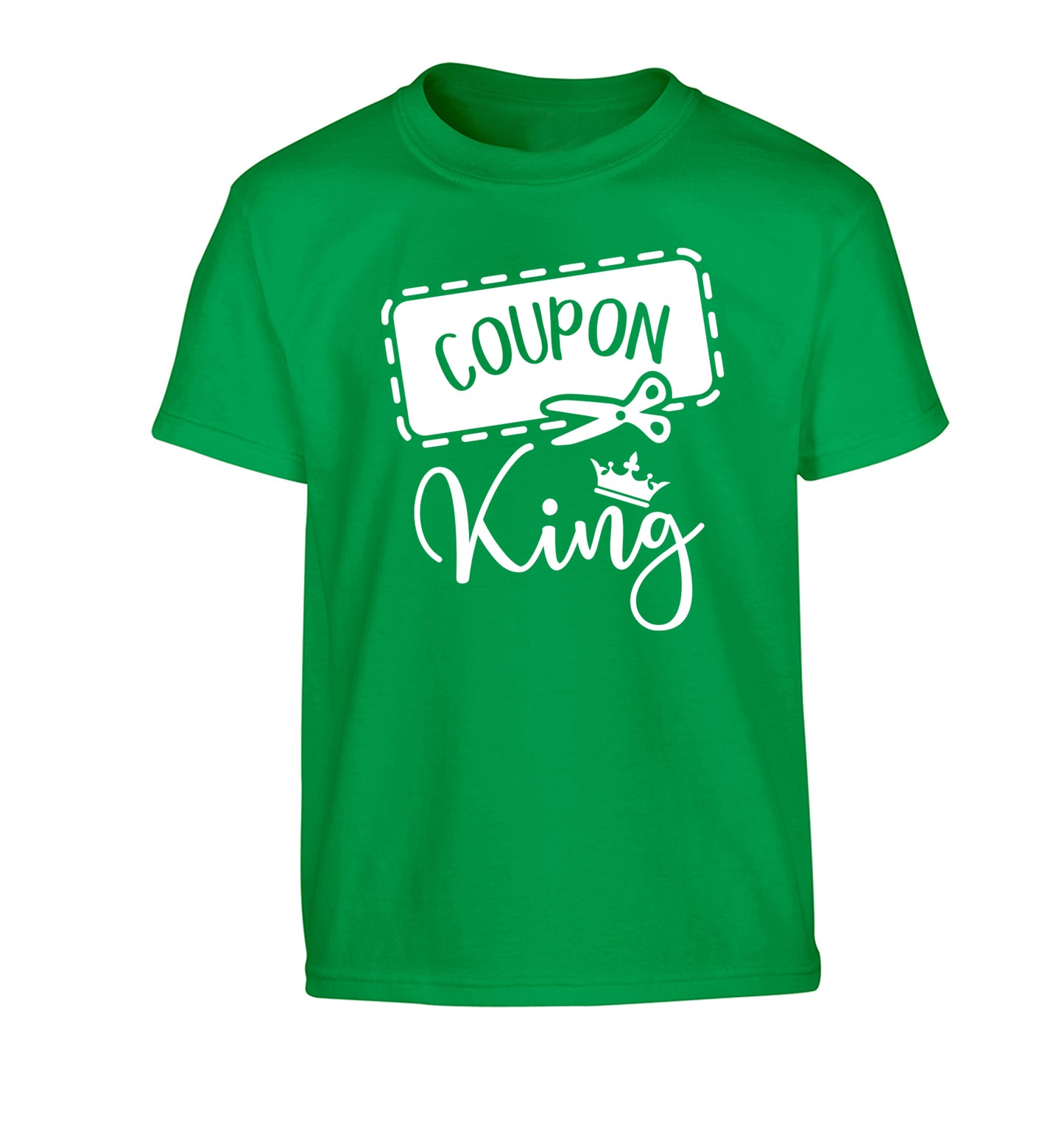 Coupon King Children's green Tshirt 12-13 Years