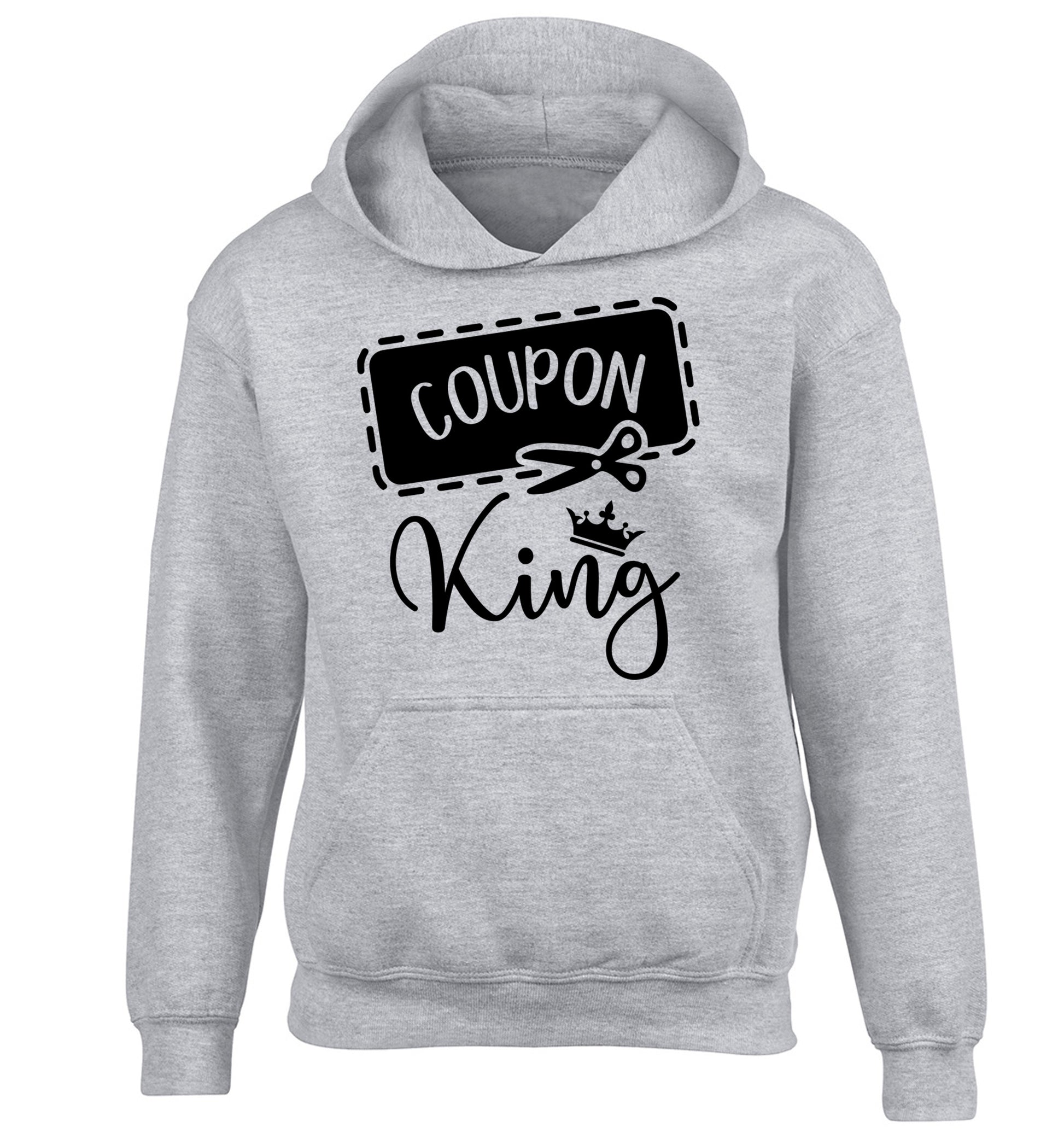 Coupon King children's grey hoodie 12-13 Years
