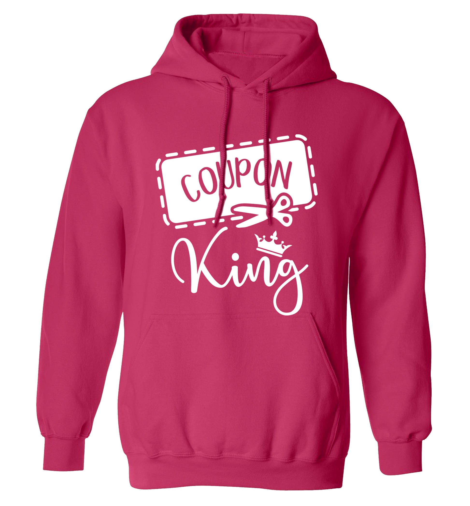 Coupon King adults unisex pink hoodie 2XL