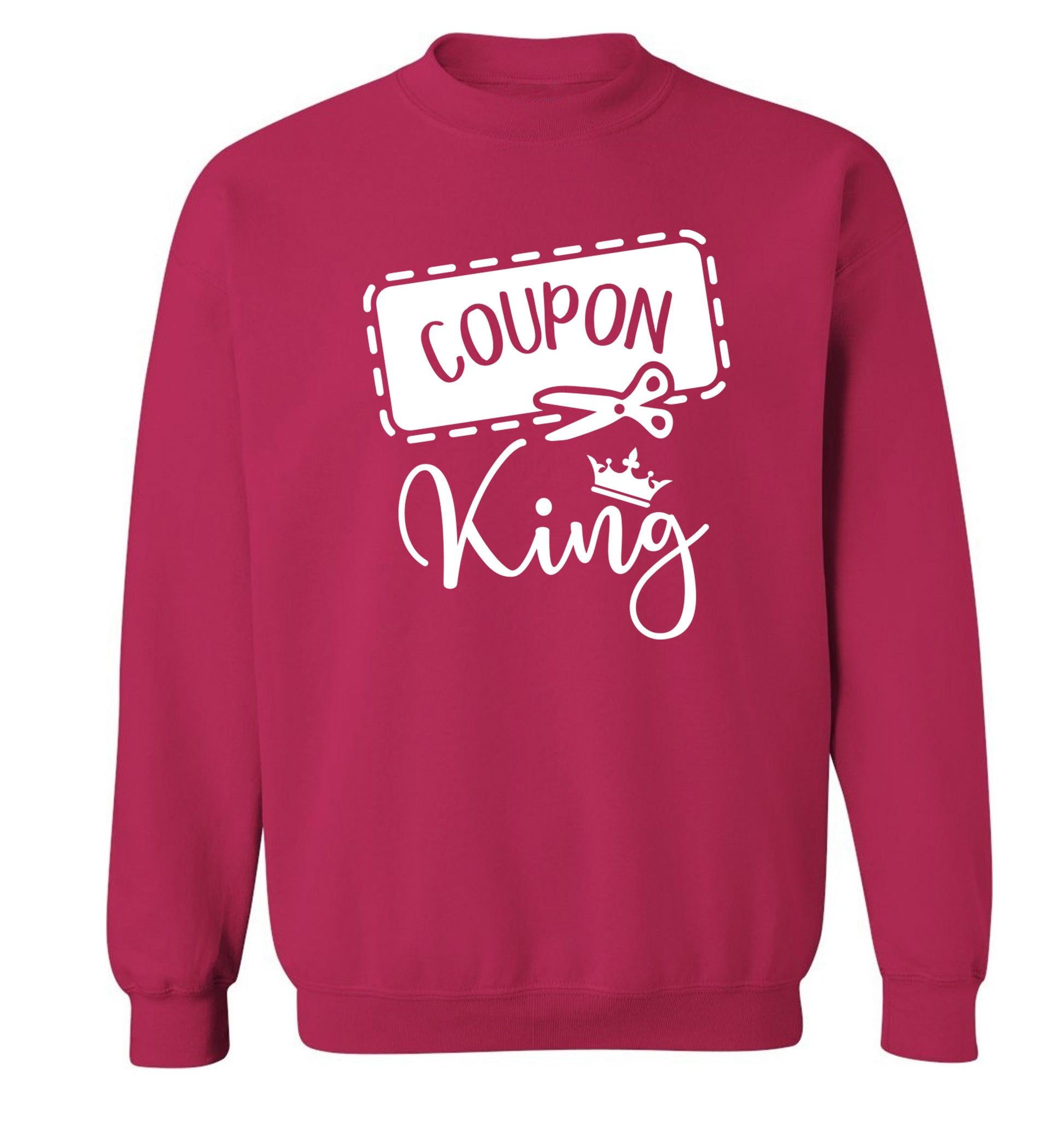 Coupon King Adult's unisex pink Sweater 2XL