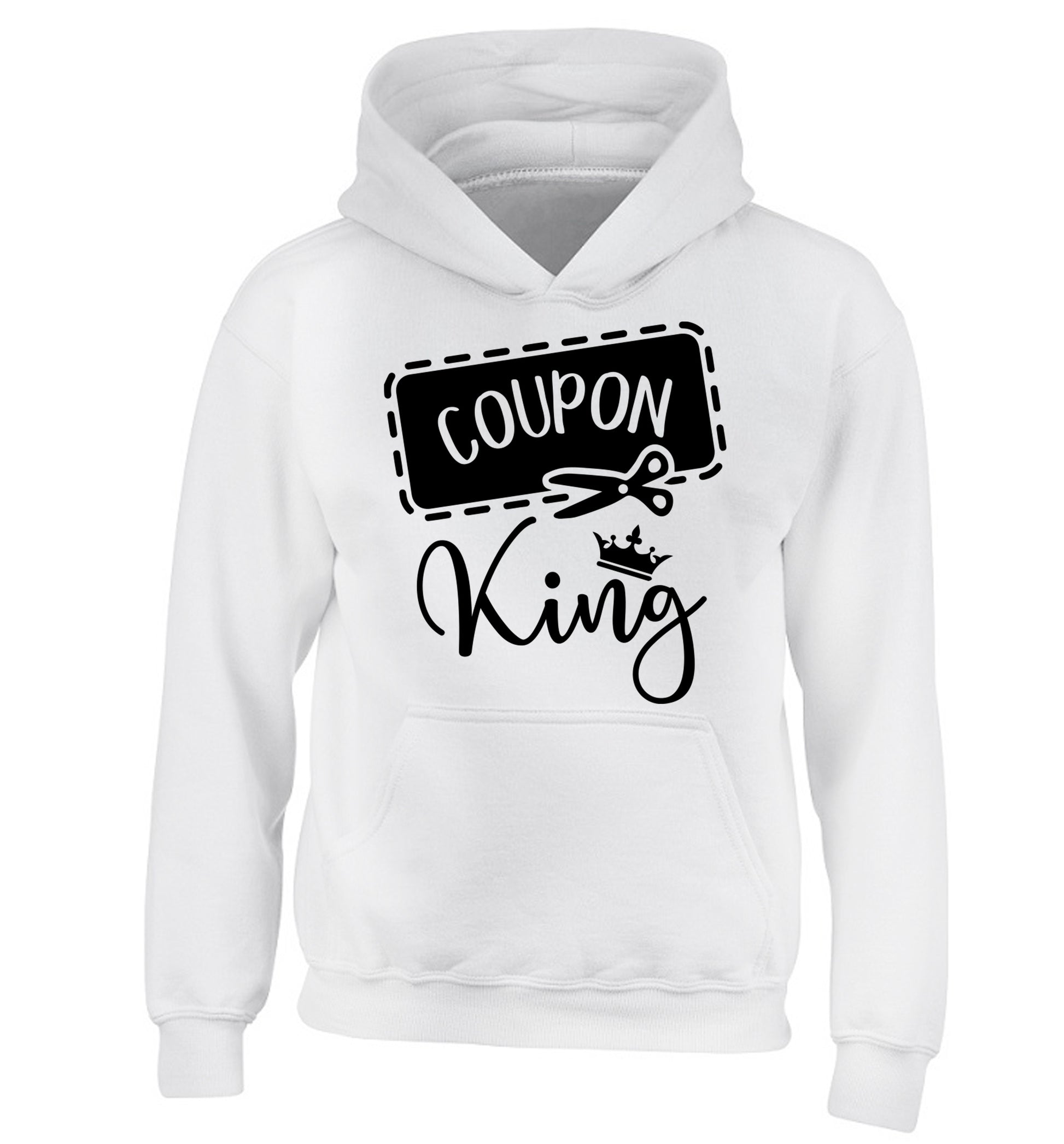 Coupon King children's white hoodie 12-13 Years