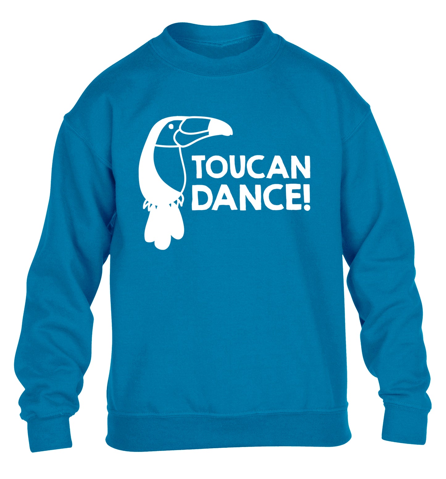 Toucan dance children's blue sweater 12-13 Years