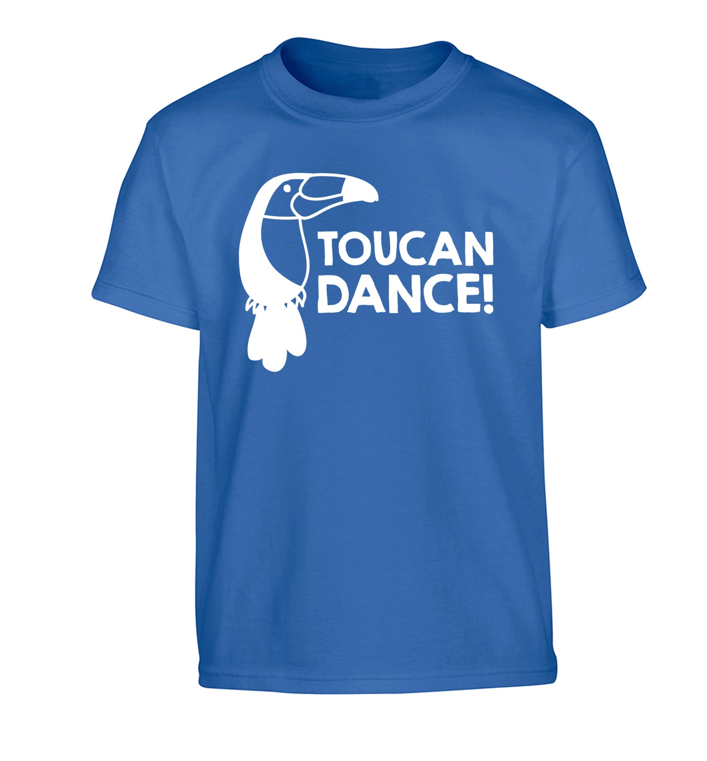 Toucan dance Children's blue Tshirt 12-13 Years