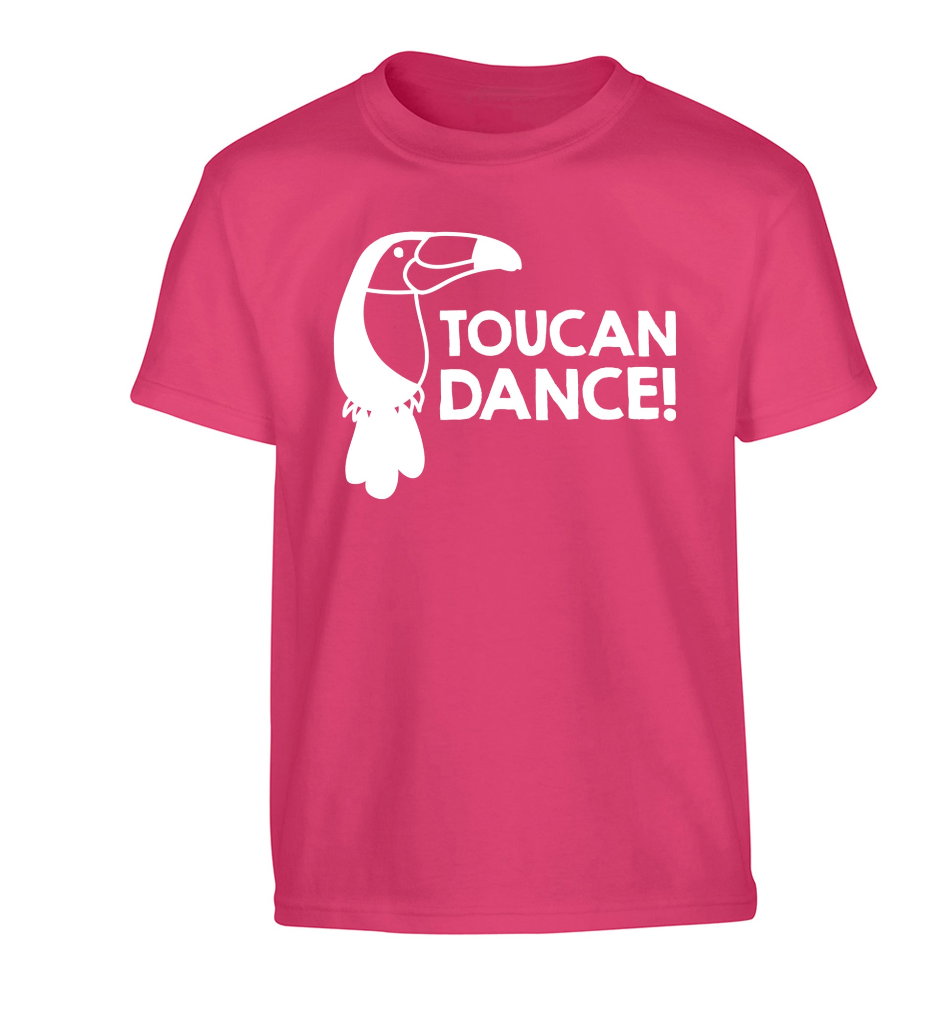 Toucan dance Children's pink Tshirt 12-13 Years