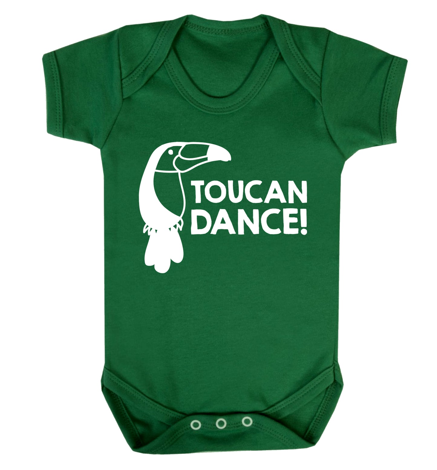 Toucan dance Baby Vest green 18-24 months