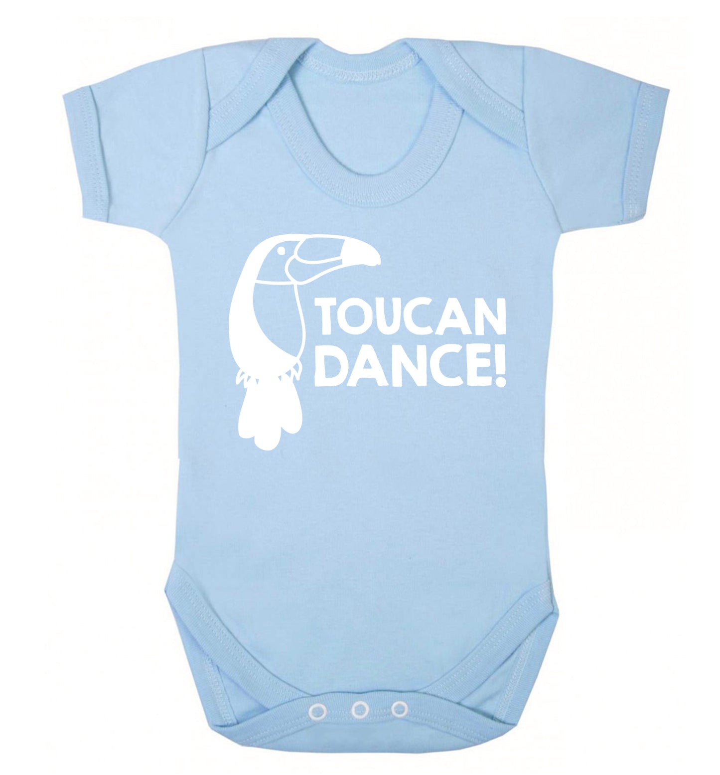 Toucan dance Baby Vest pale blue 18-24 months
