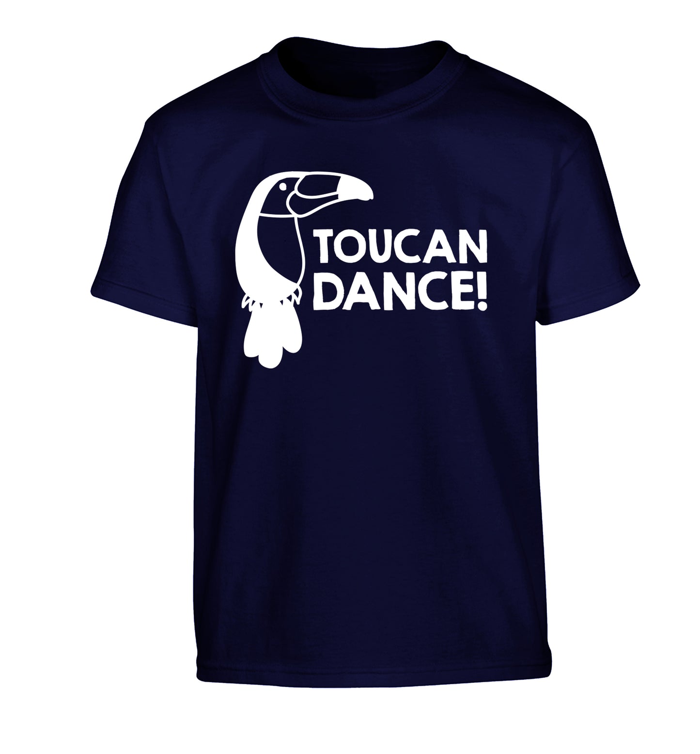 Toucan dance Children's navy Tshirt 12-13 Years