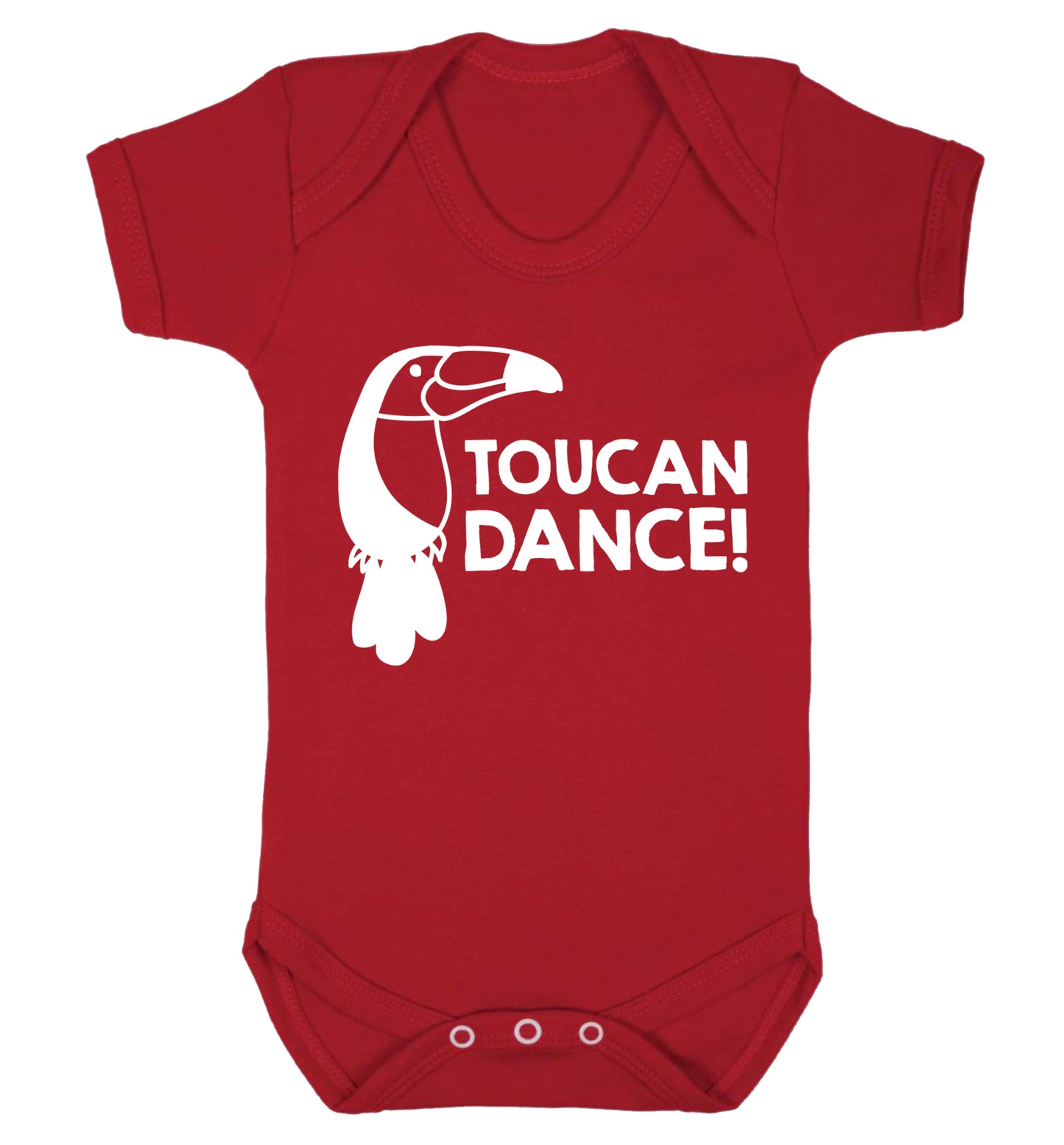 Toucan dance Baby Vest red 18-24 months