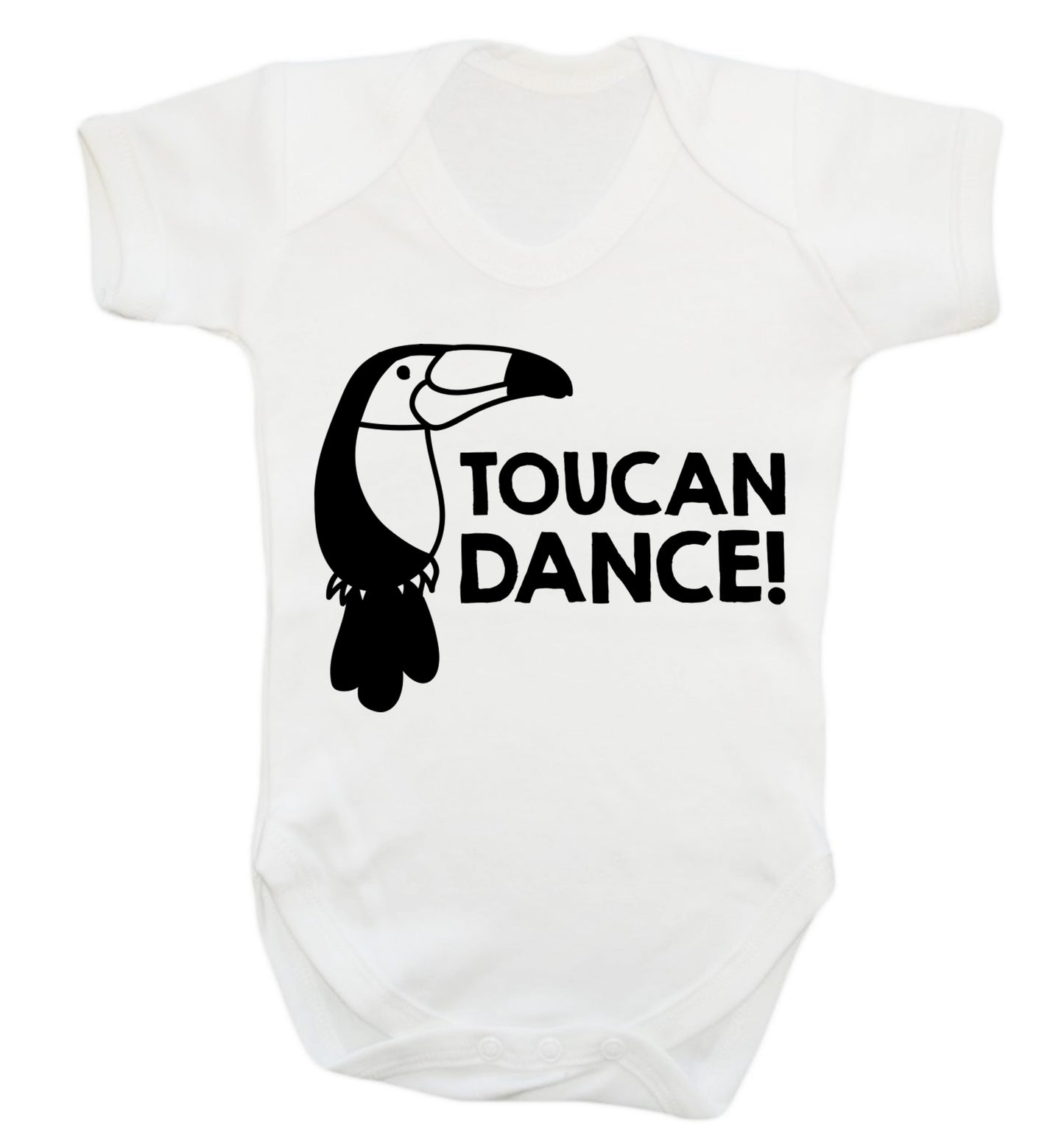 Toucan dance Baby Vest white 18-24 months
