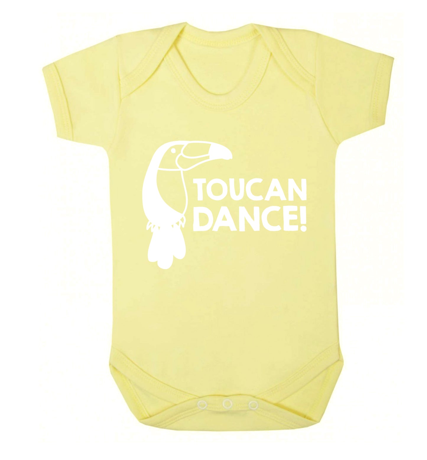 Toucan dance Baby Vest pale yellow 18-24 months