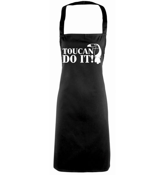 Toucan do it! black apron