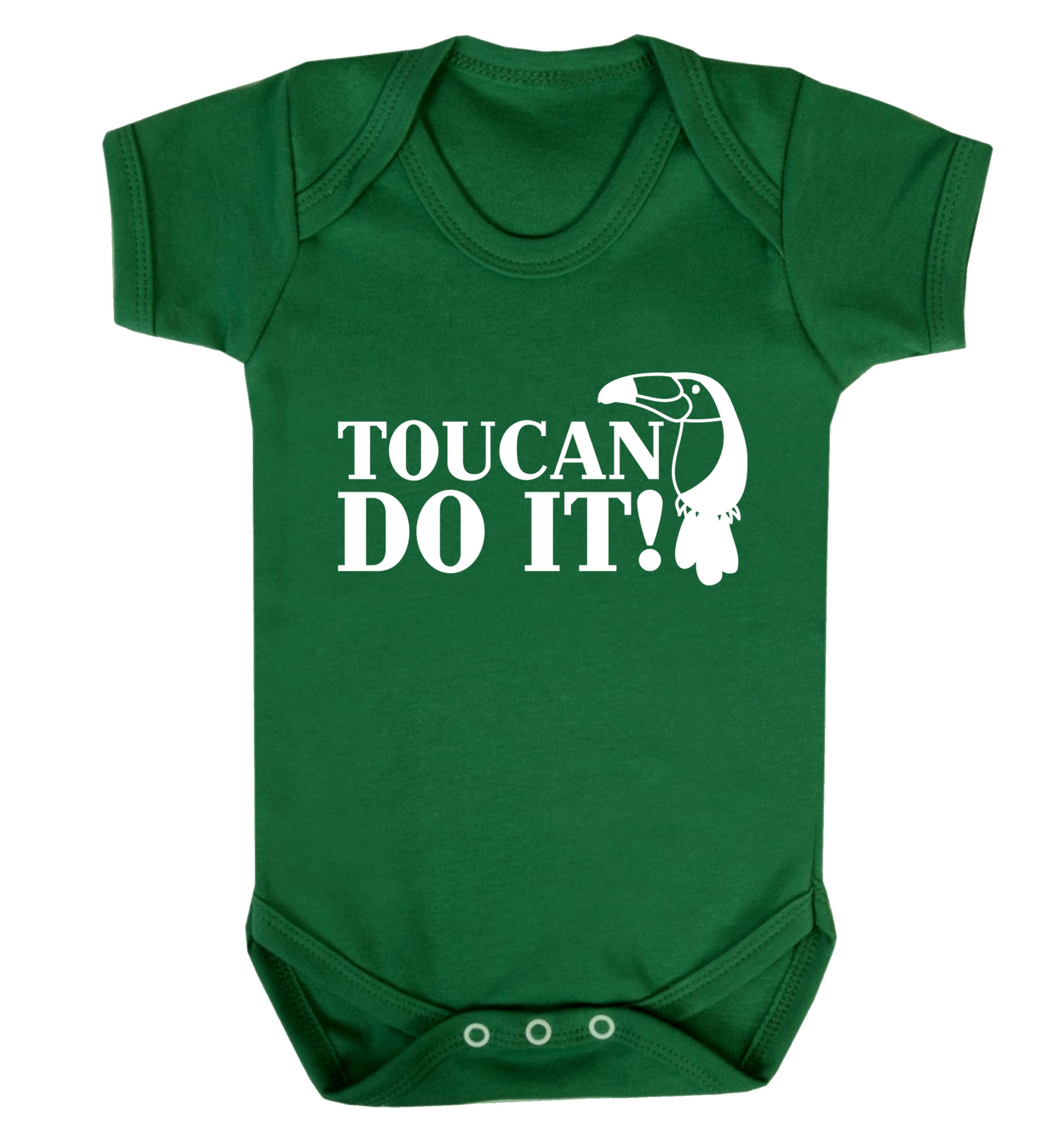 Toucan do it! Baby Vest green 18-24 months