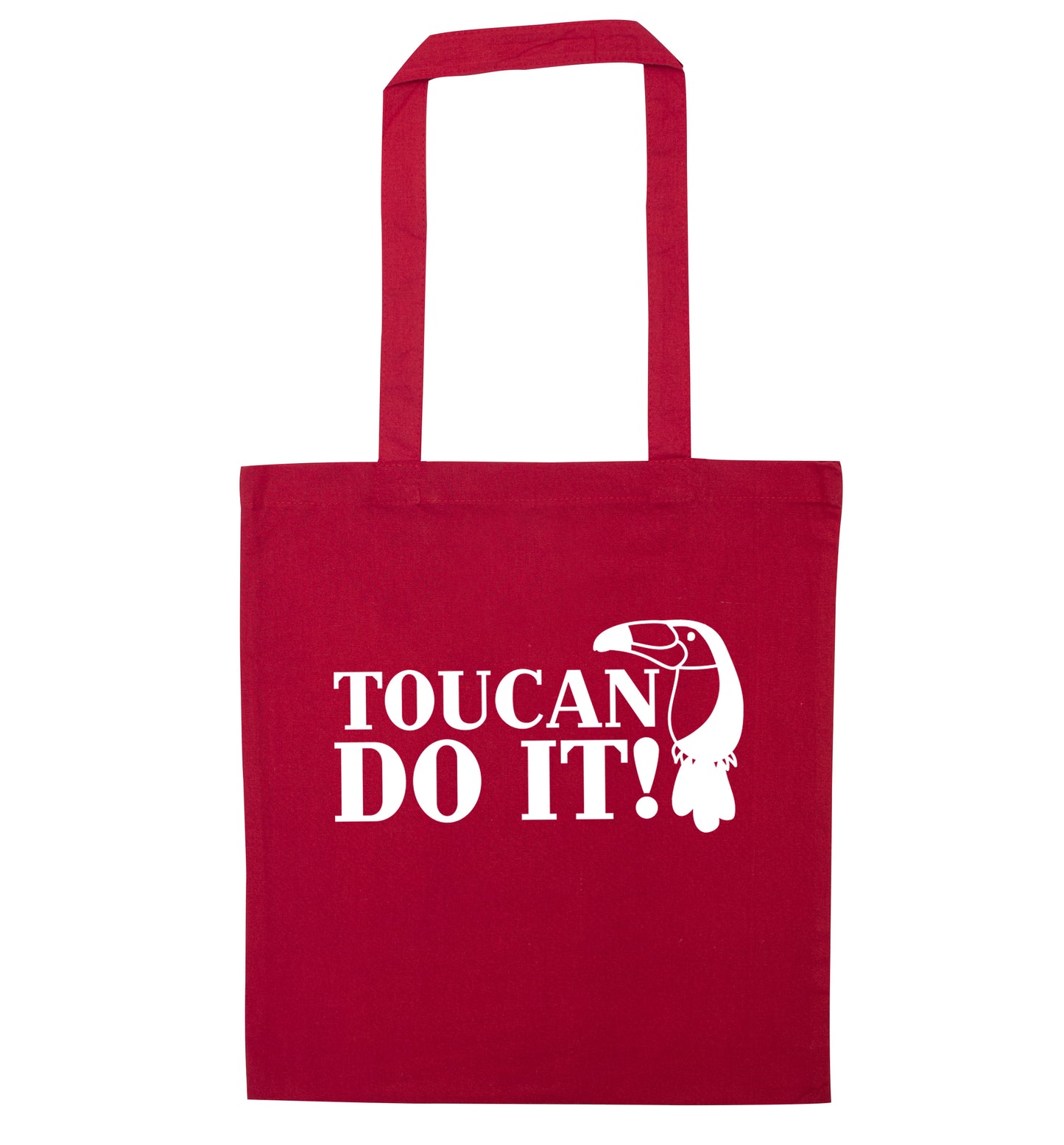 Toucan do it! red tote bag