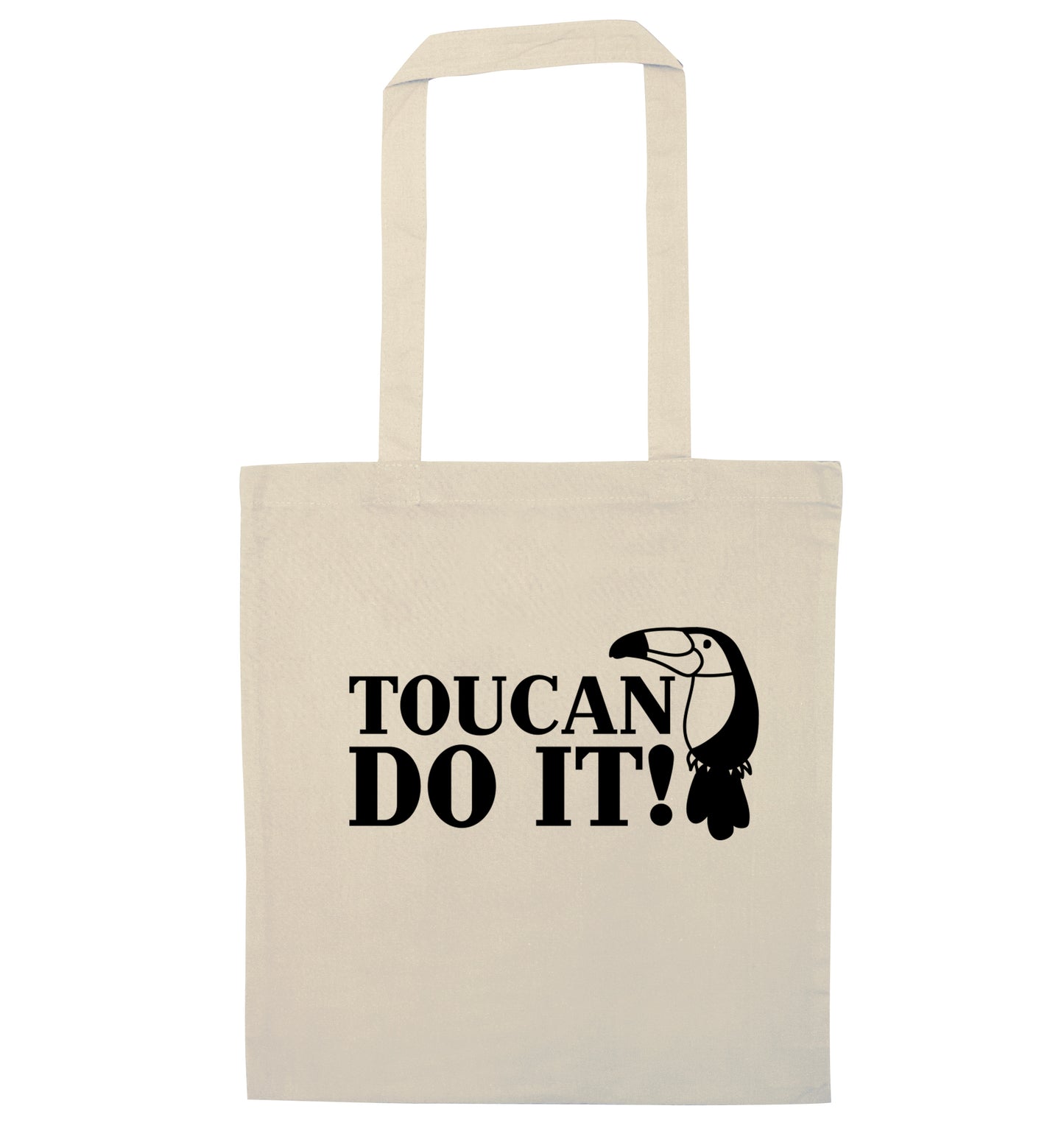 Toucan do it! natural tote bag
