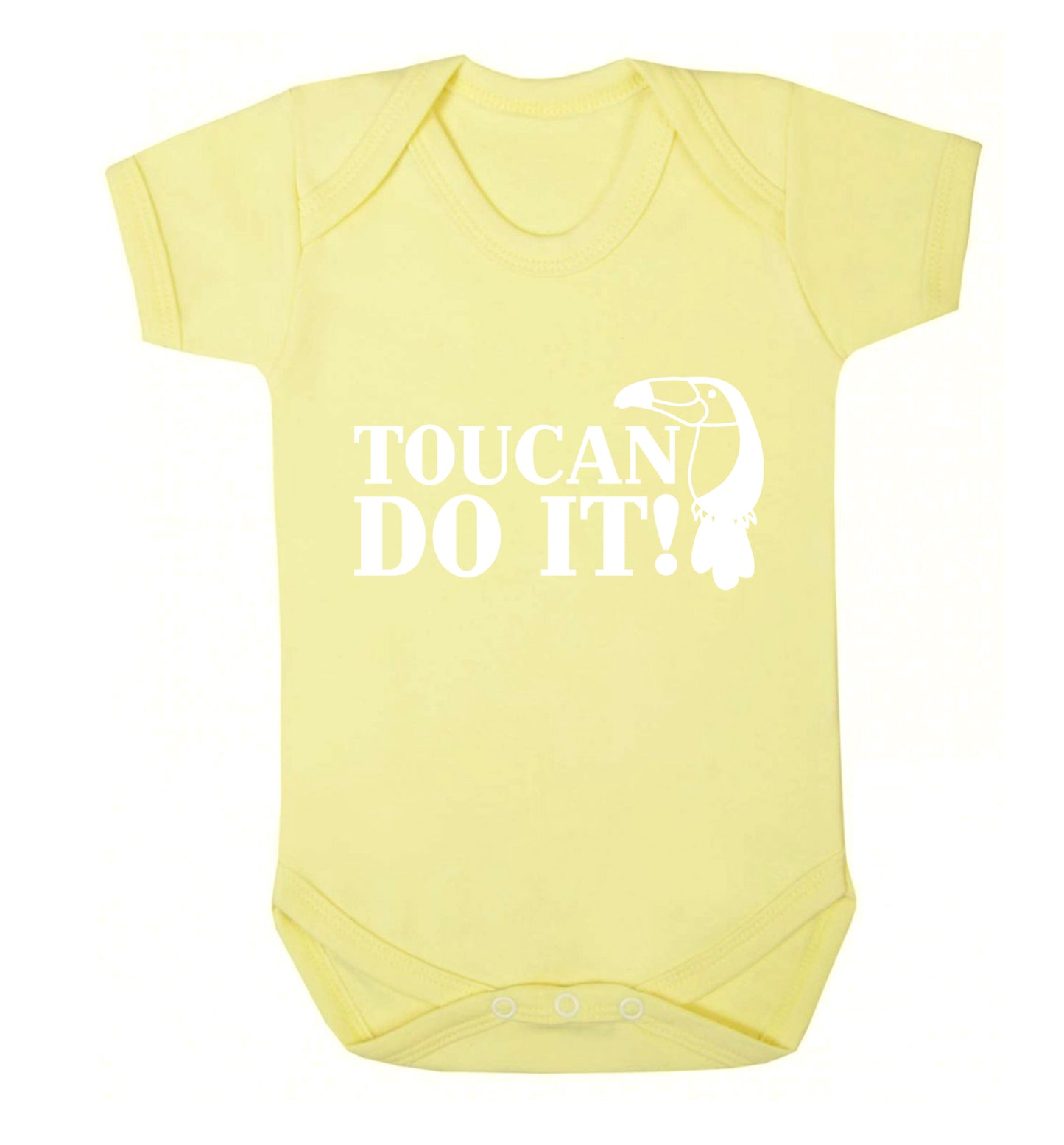 Toucan do it! Baby Vest pale yellow 18-24 months