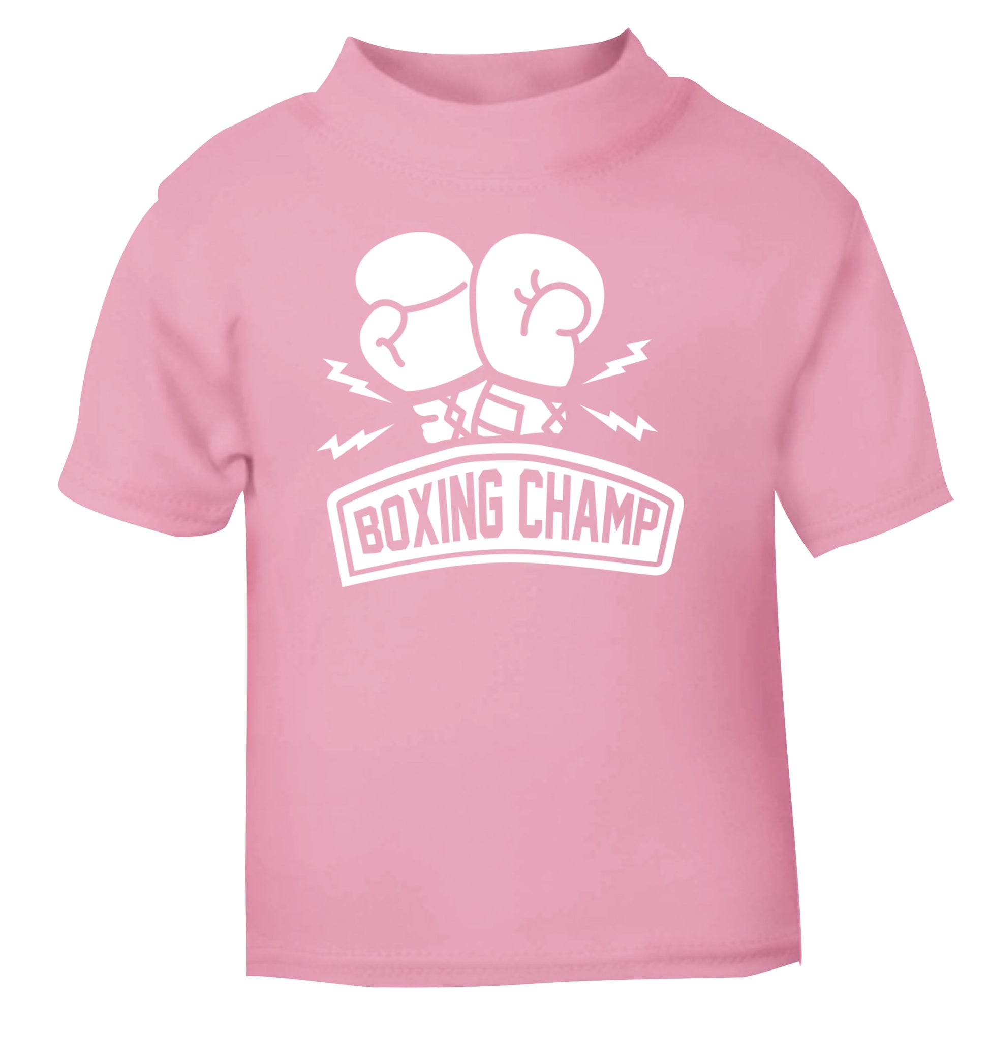 Boxing Champ light pink Baby Toddler Tshirt 2 Years