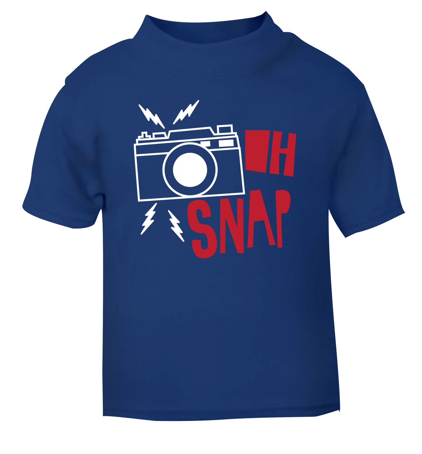 Oh Snap blue Baby Toddler Tshirt 2 Years