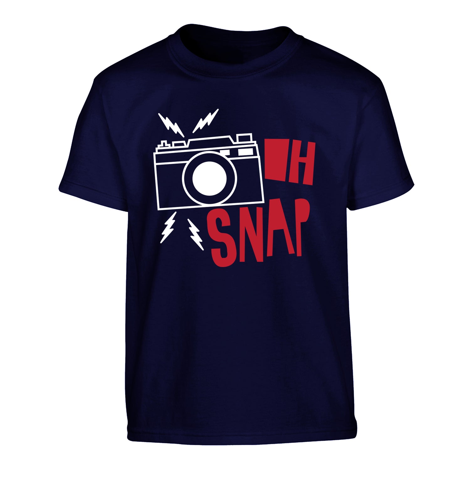 Oh Snap Children's navy Tshirt 12-13 Years