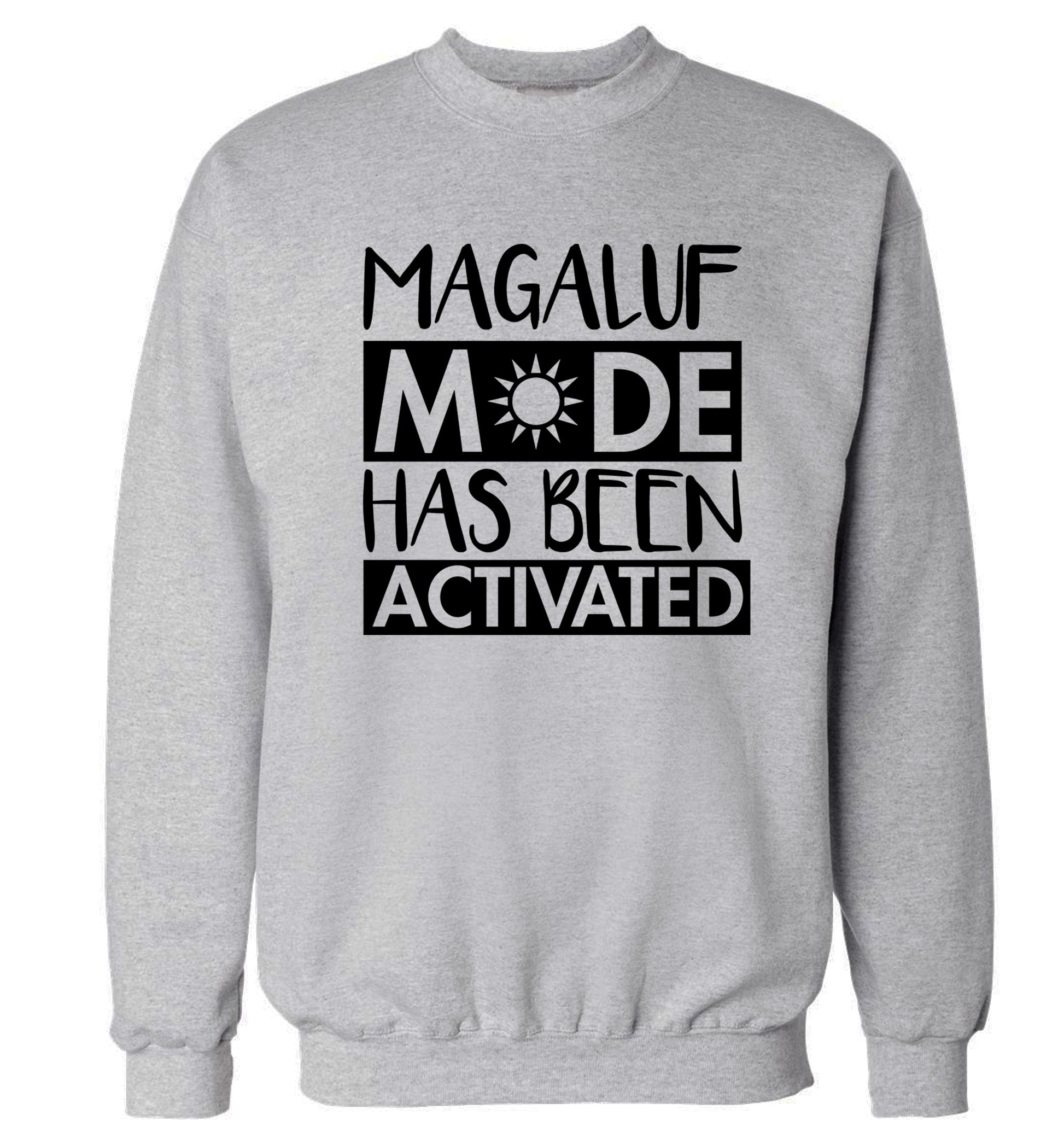 Magaluf mode has been activated Adult's unisex grey Sweater 2XL
