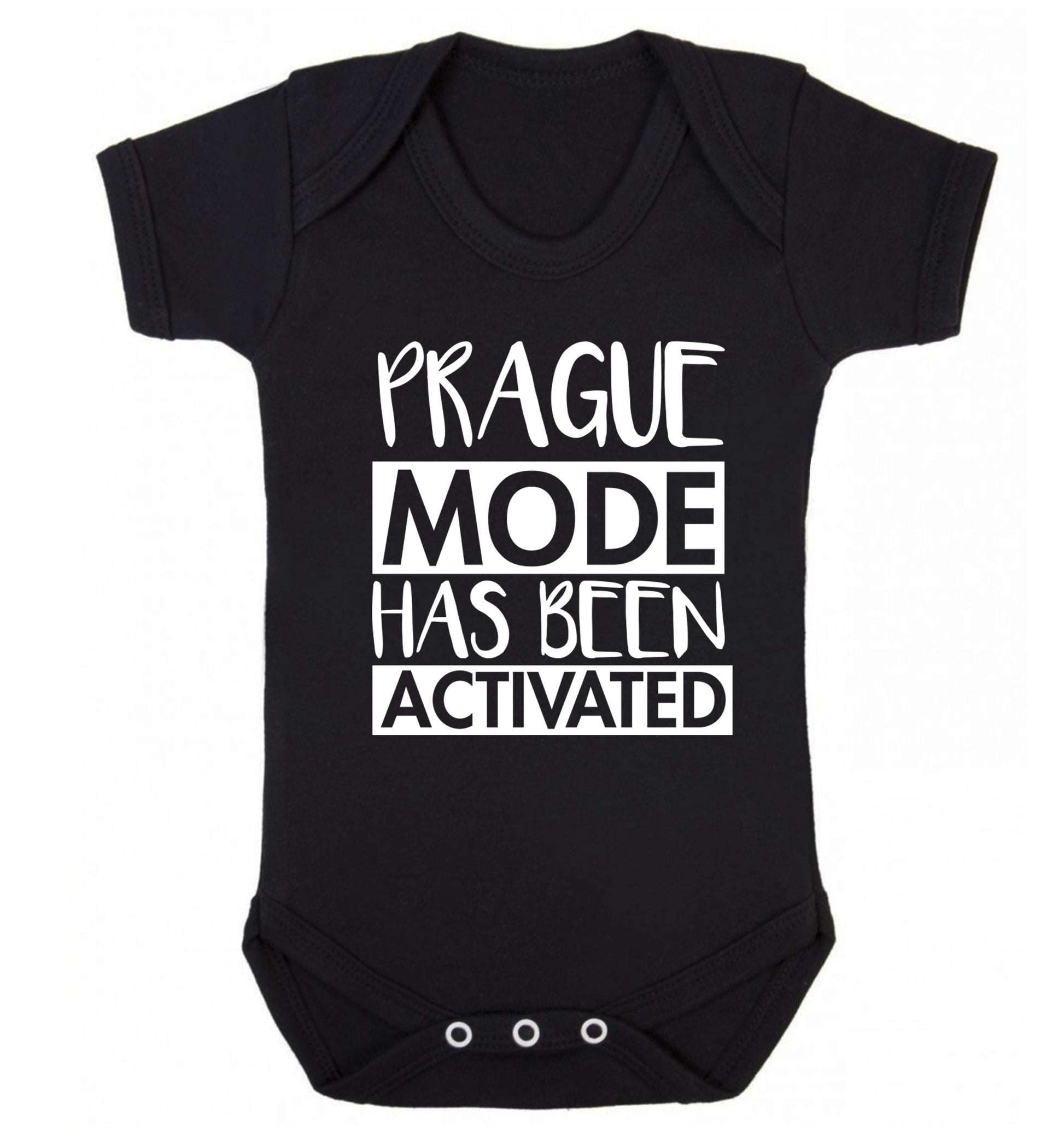 Prague mode has been activated Baby Vest black 18-24 months