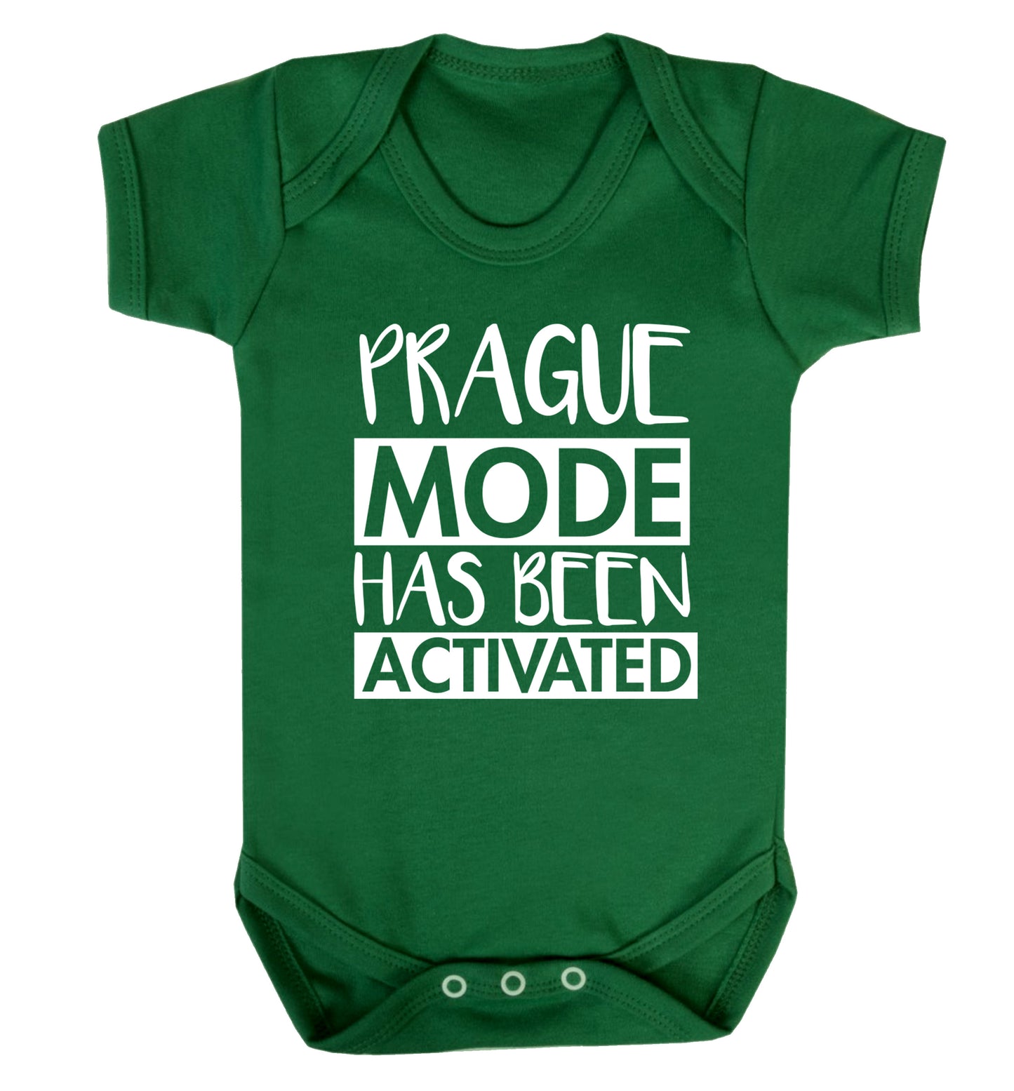Prague mode has been activated Baby Vest green 18-24 months