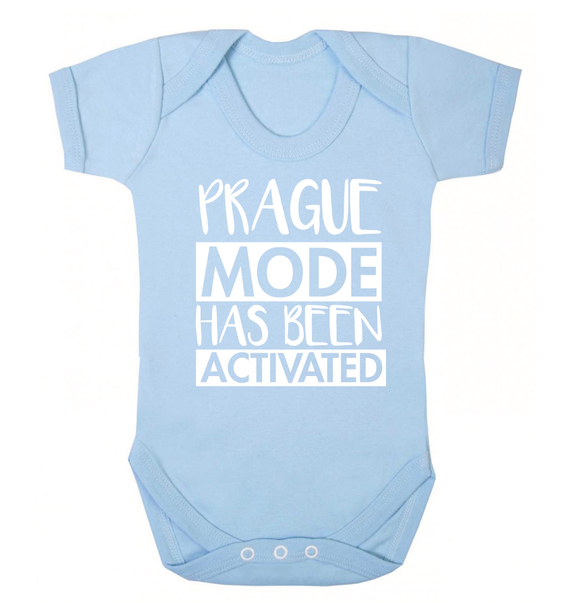 Prague mode has been activated Baby Vest pale blue 18-24 months
