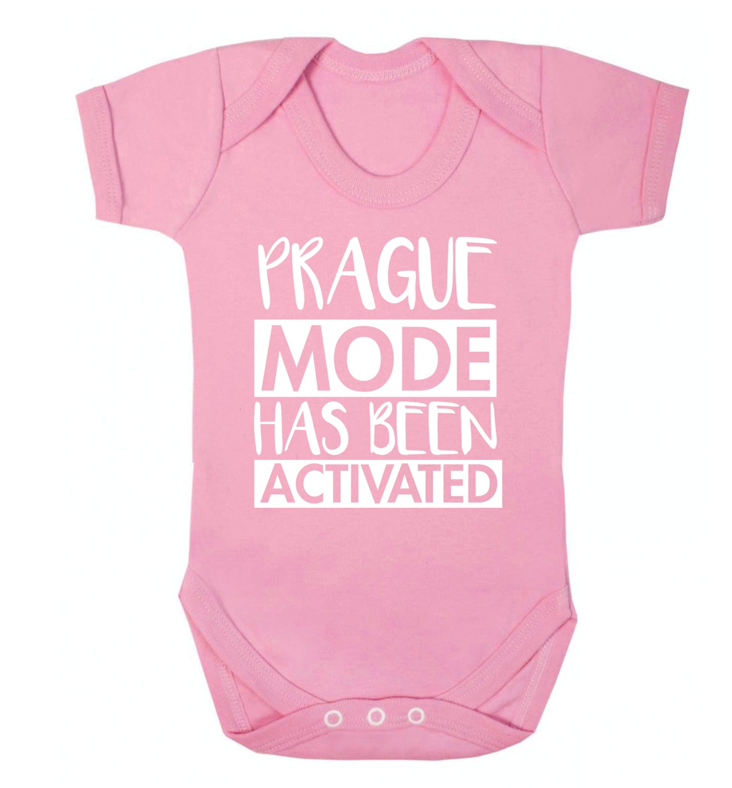 Prague mode has been activated Baby Vest pale pink 18-24 months