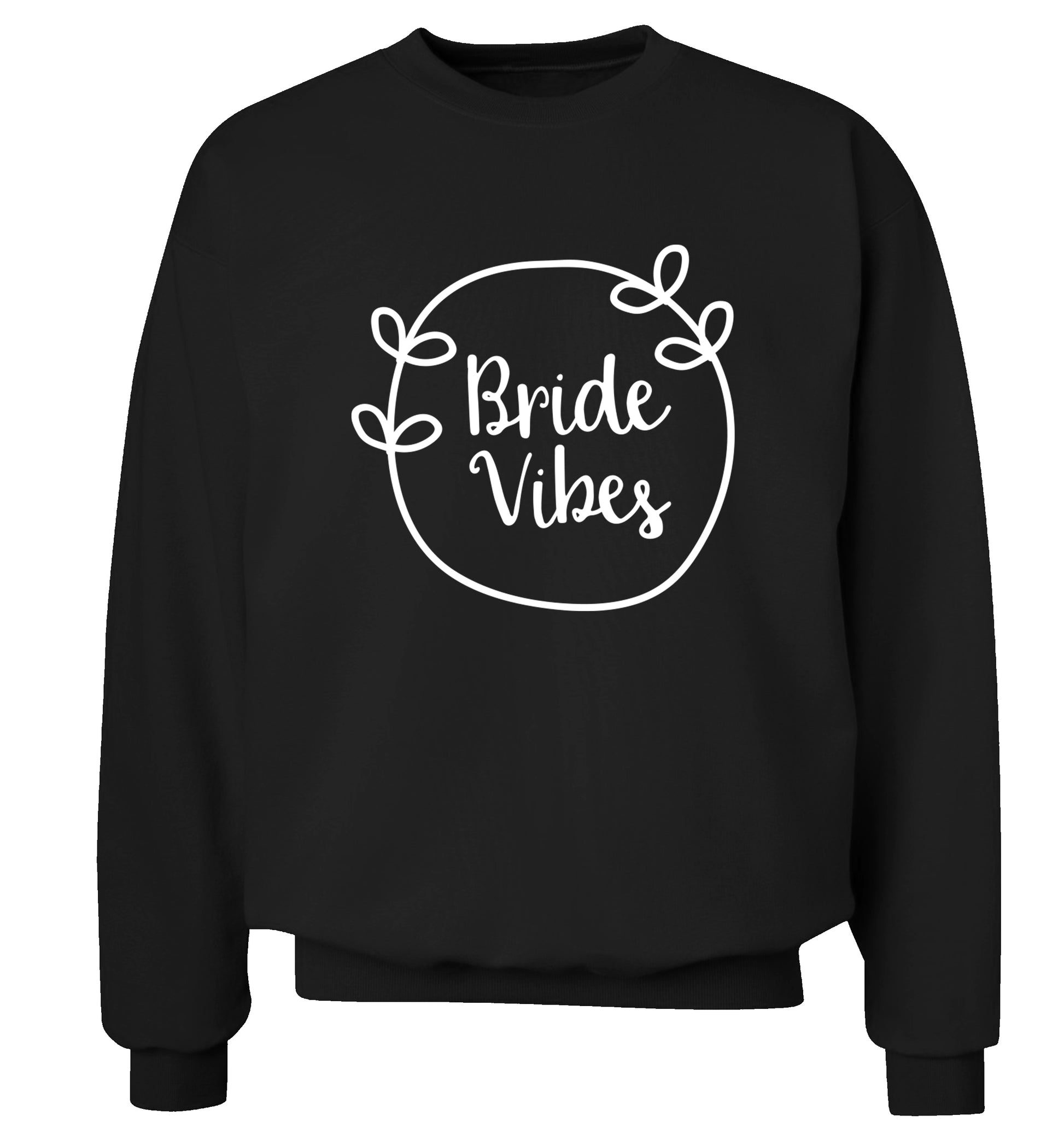 Bride Vibes Adult's unisex black Sweater 2XL