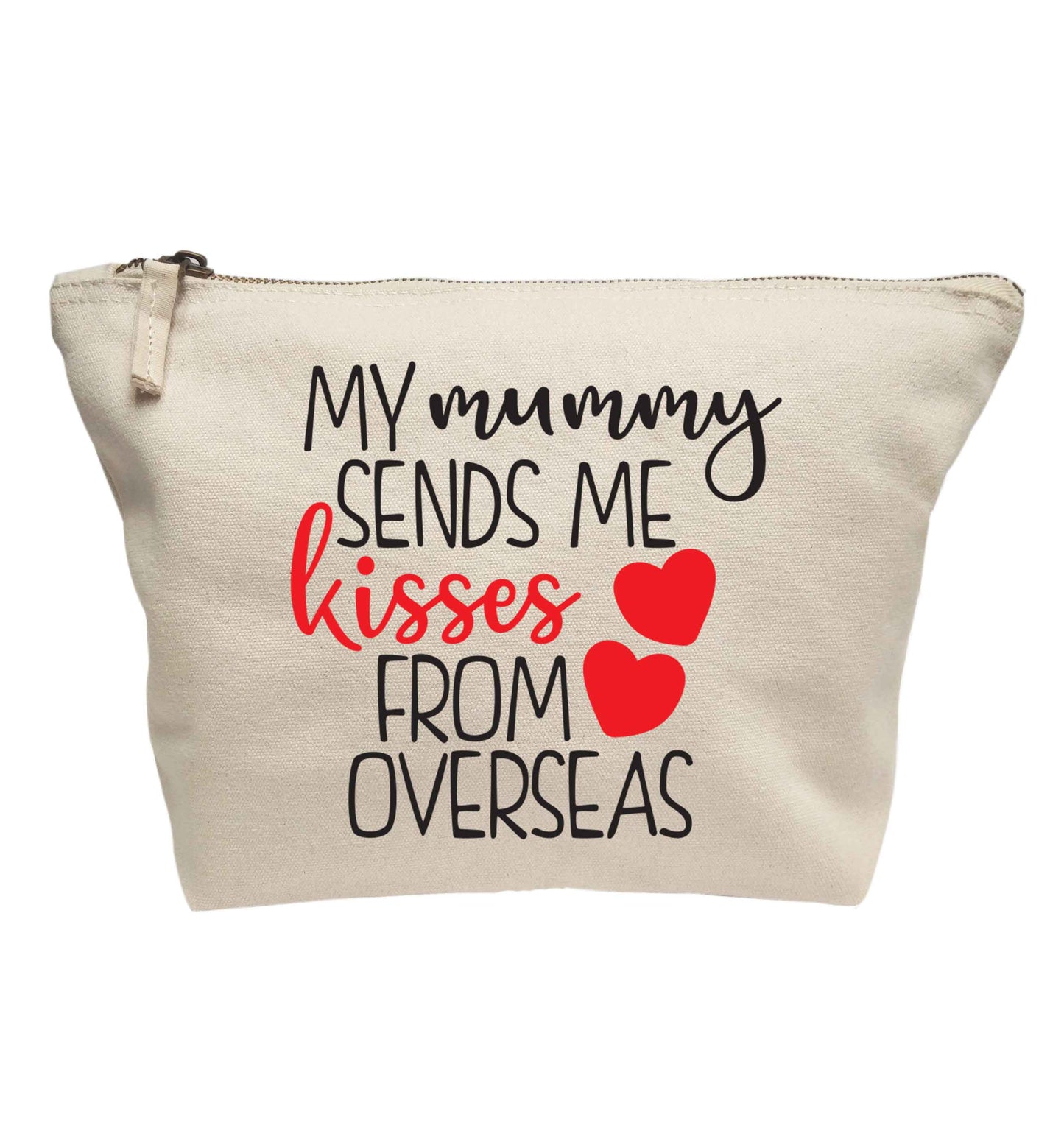 My mummy sends me kisses from overseas | Makeup / wash bag