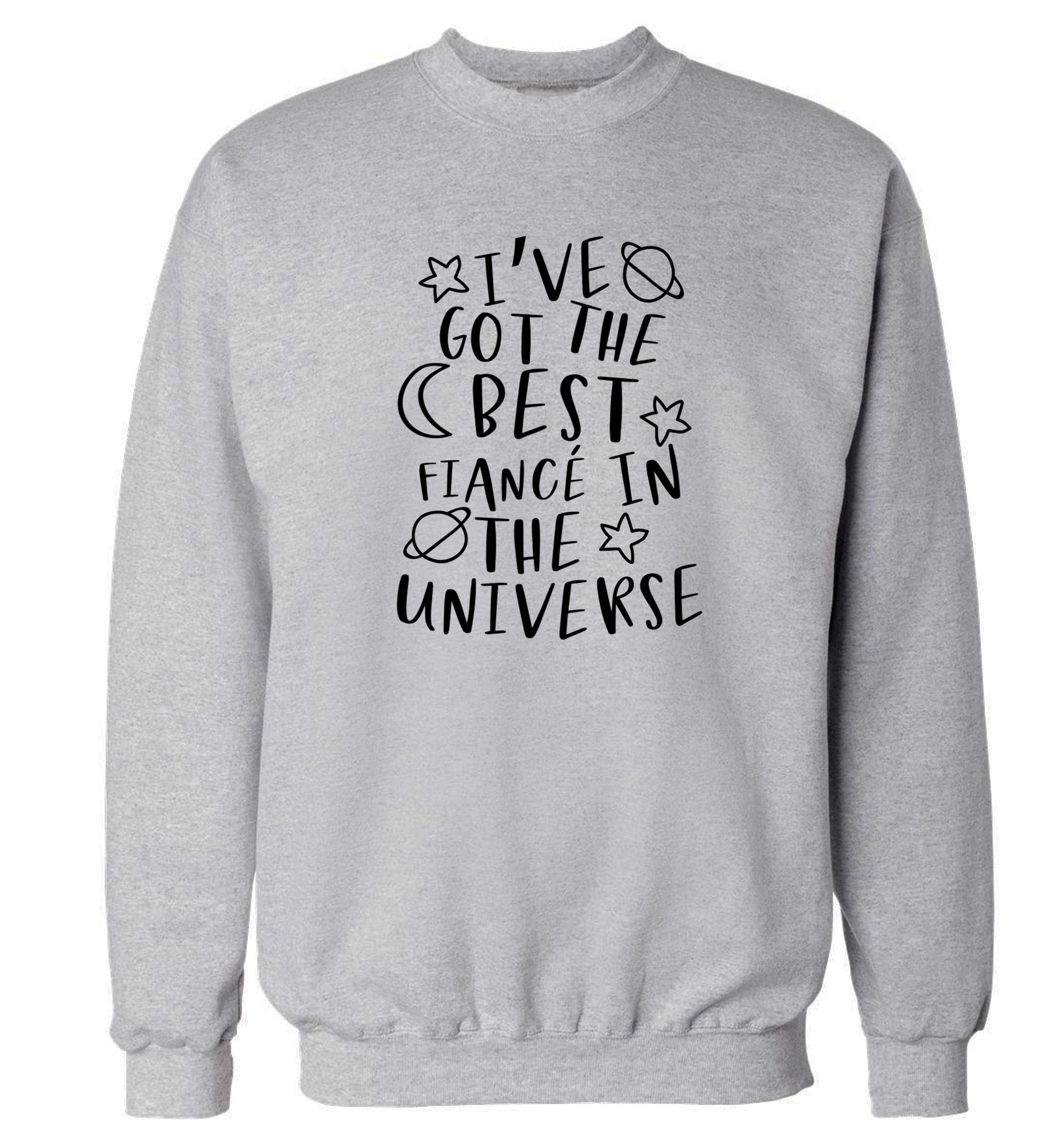 I've got the best fiance in the universe Adult's unisex grey Sweater 2XL