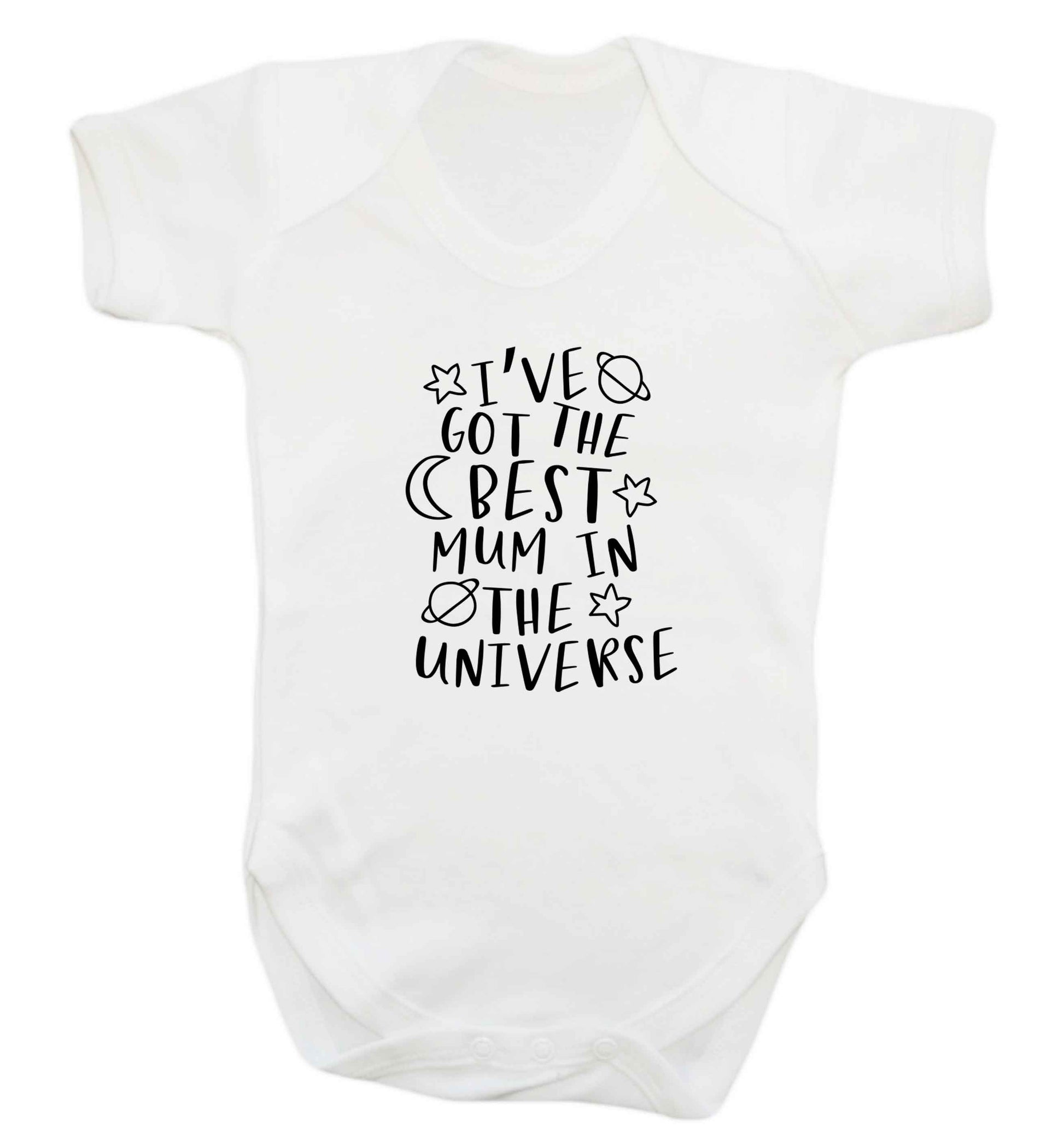 I've got the best mum in the universe baby vest white 18-24 months