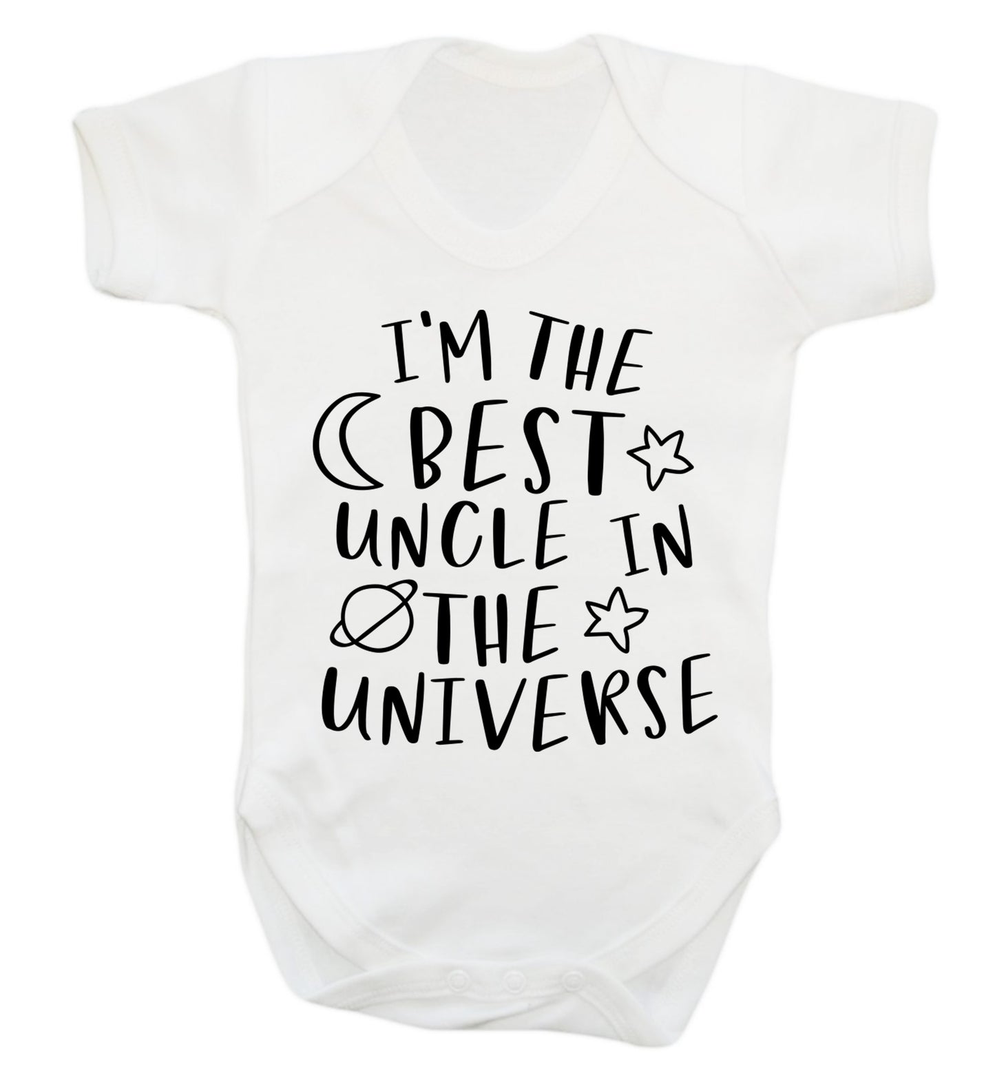 I'm the best uncle in the universe Baby Vest white 18-24 months