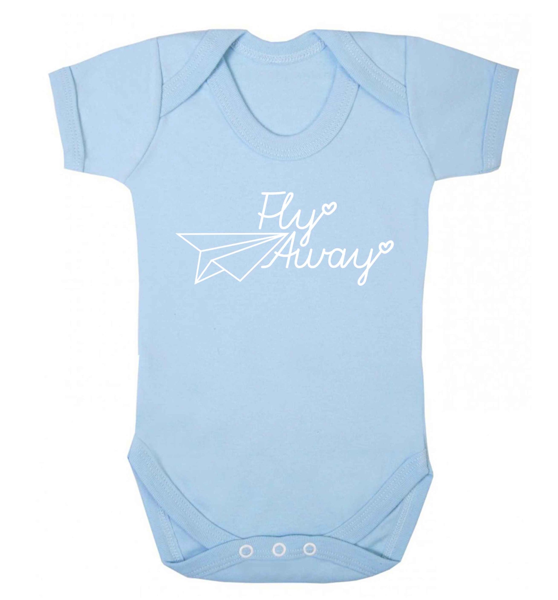 Fly away Baby Vest pale blue 18-24 months