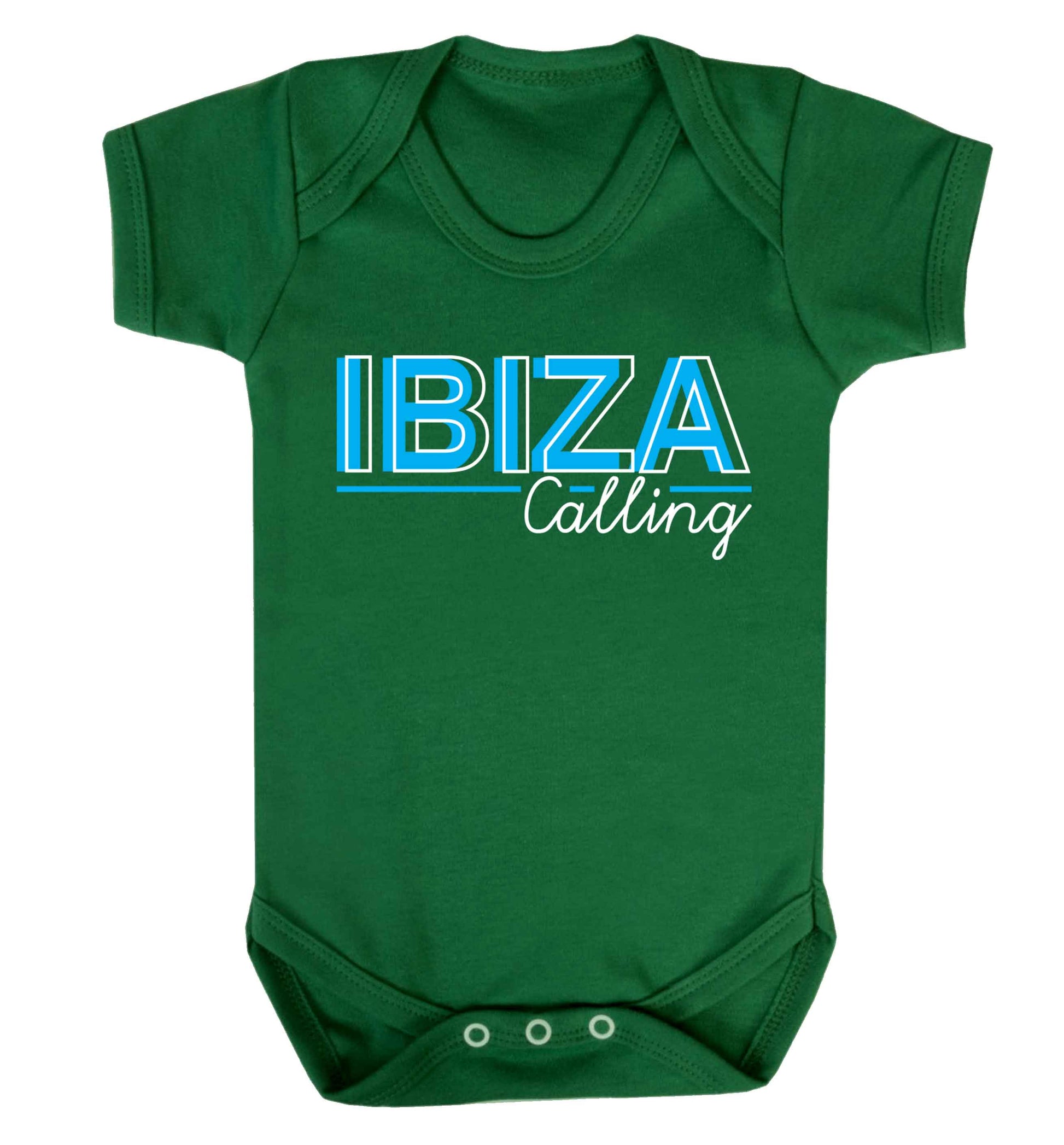 Ibiza calling Baby Vest green 18-24 months