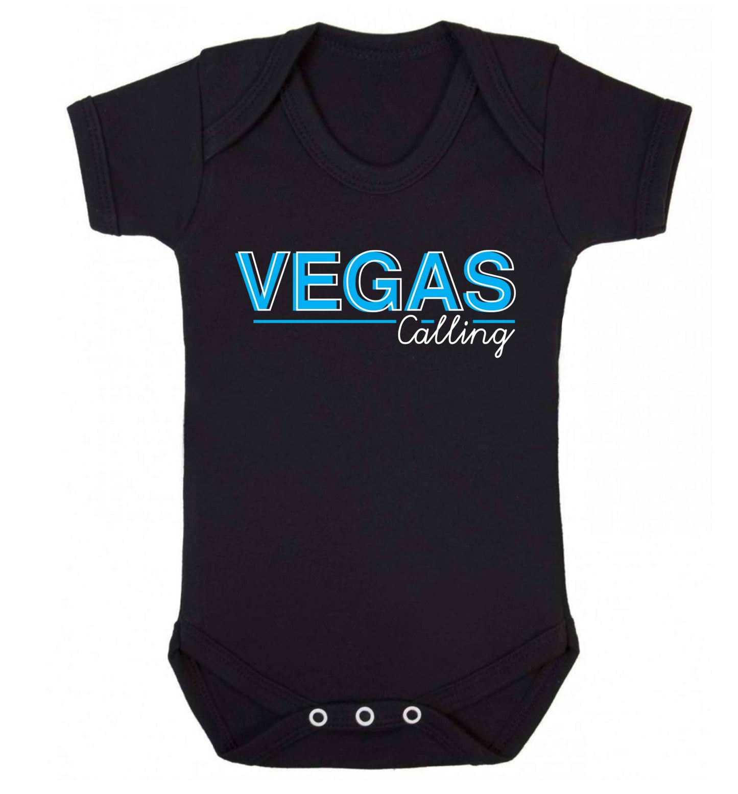 Vegas calling Baby Vest black 18-24 months