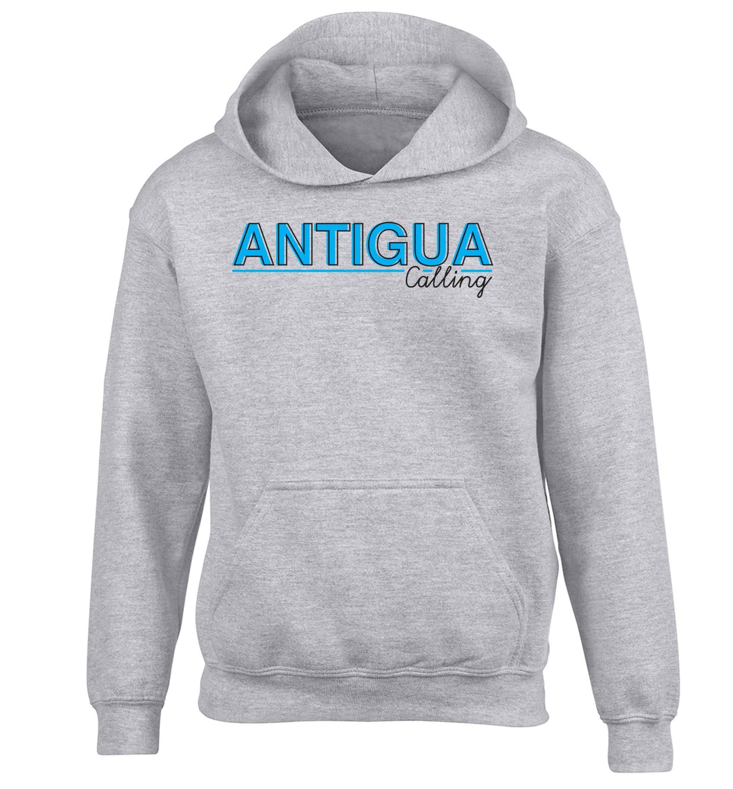 Antigua calling children's grey hoodie 12-13 Years