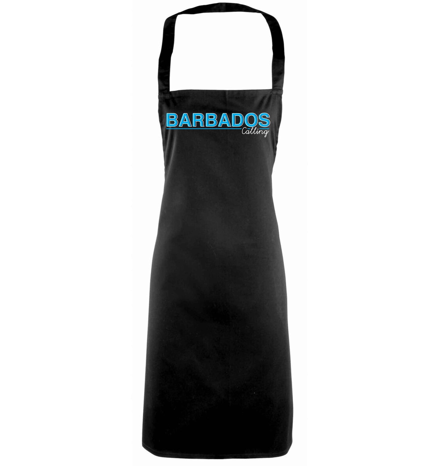 Barbados calling black apron