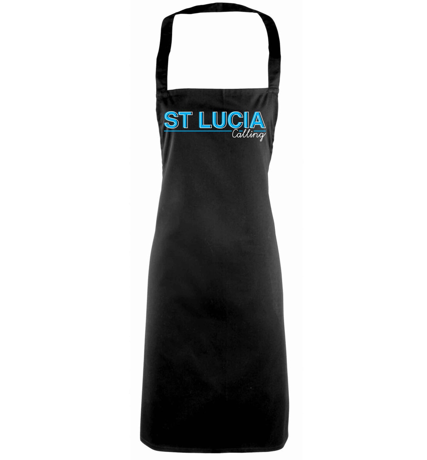 St Lucia calling black apron