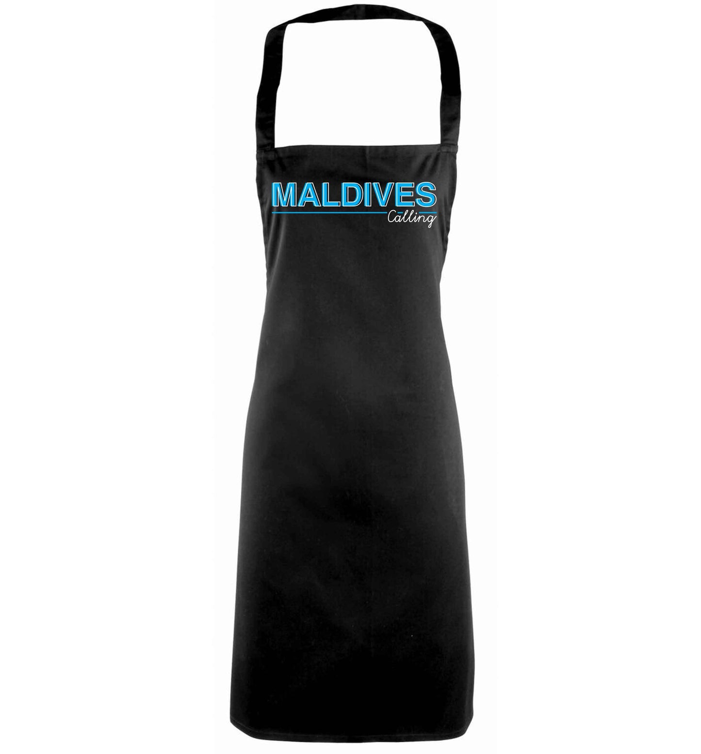 Maldives calling black apron