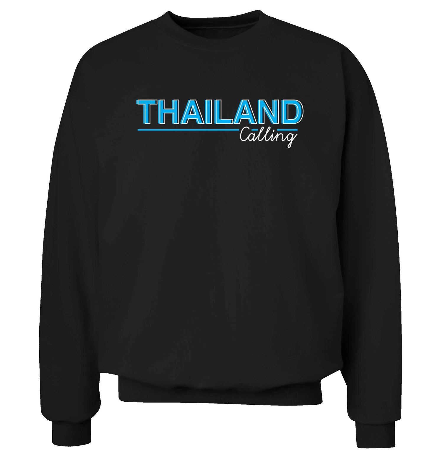 Thailand calling Adult's unisex black Sweater 2XL