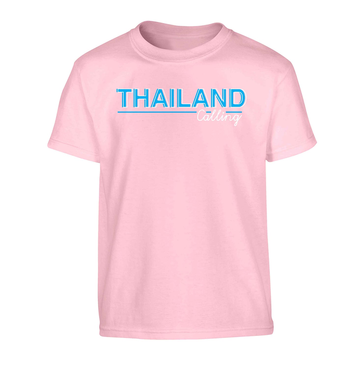 Thailand calling Children's light pink Tshirt 12-13 Years