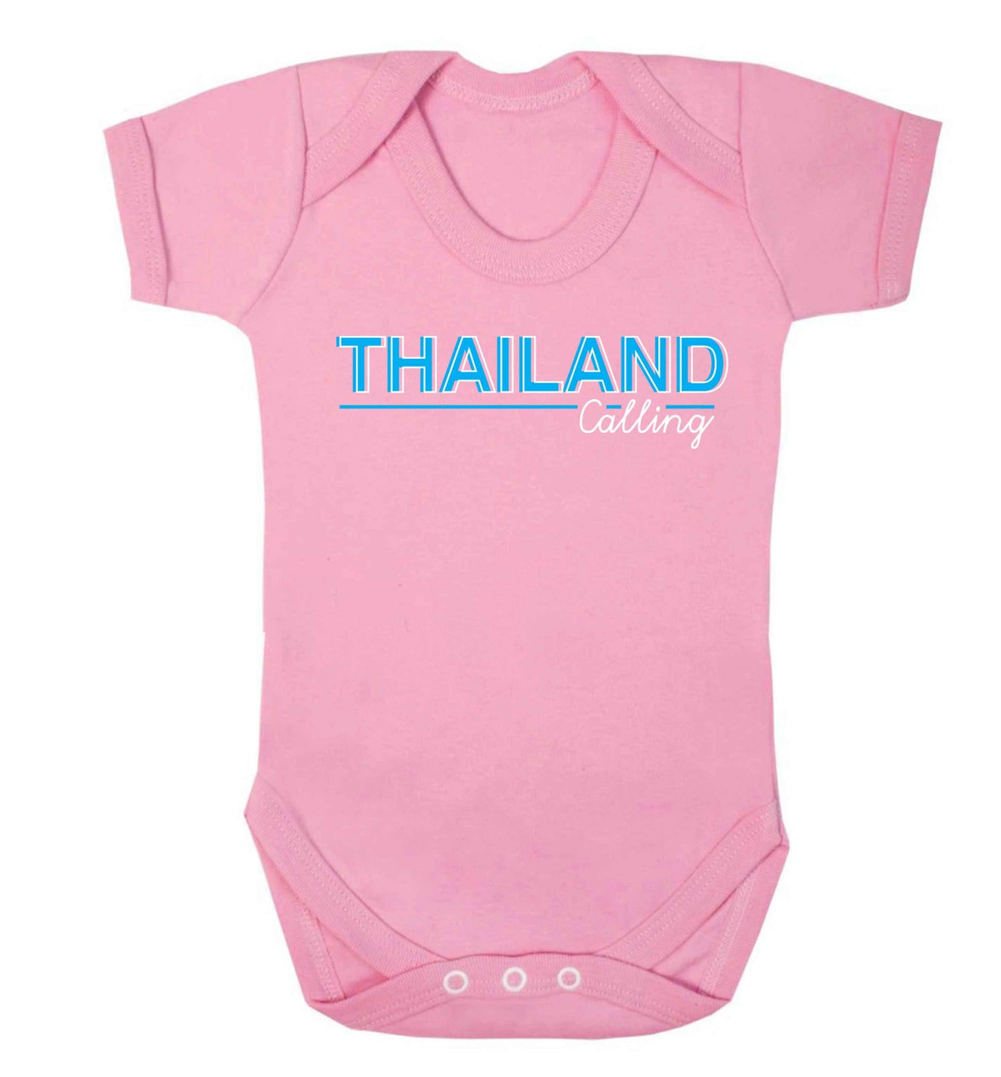 Thailand calling Baby Vest pale pink 18-24 months