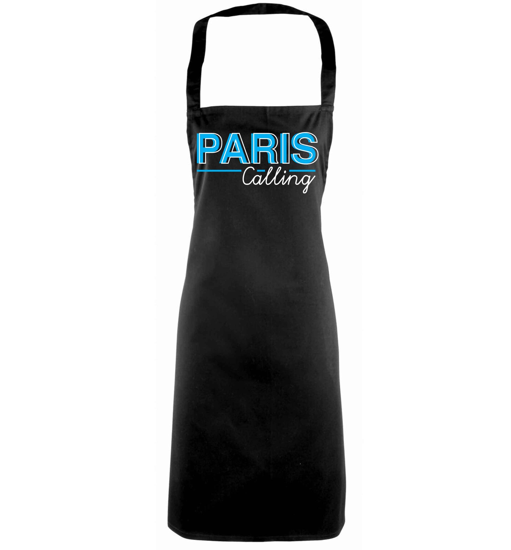 Paris calling black apron